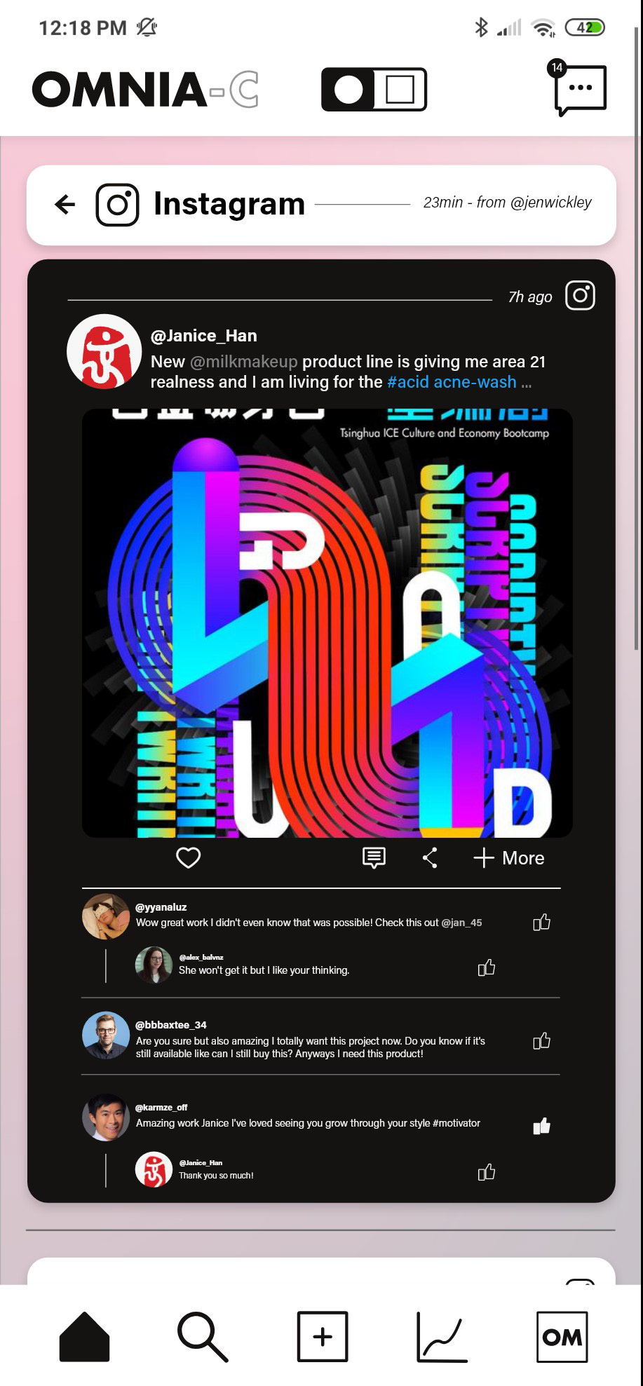 Timeline-Instagram