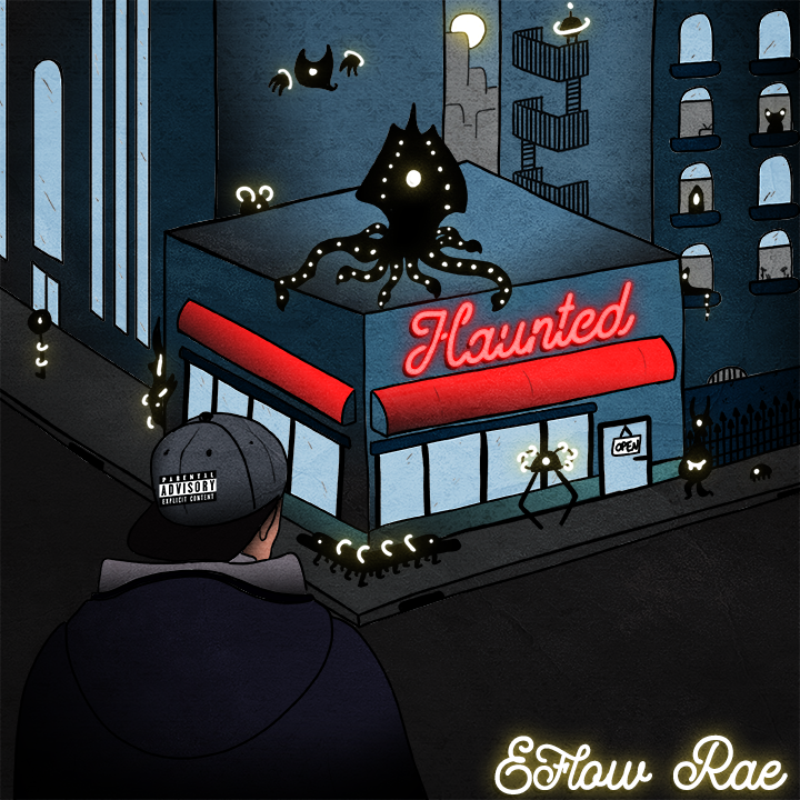 Haunted, a mix tape put out by the artist Eflow Rae