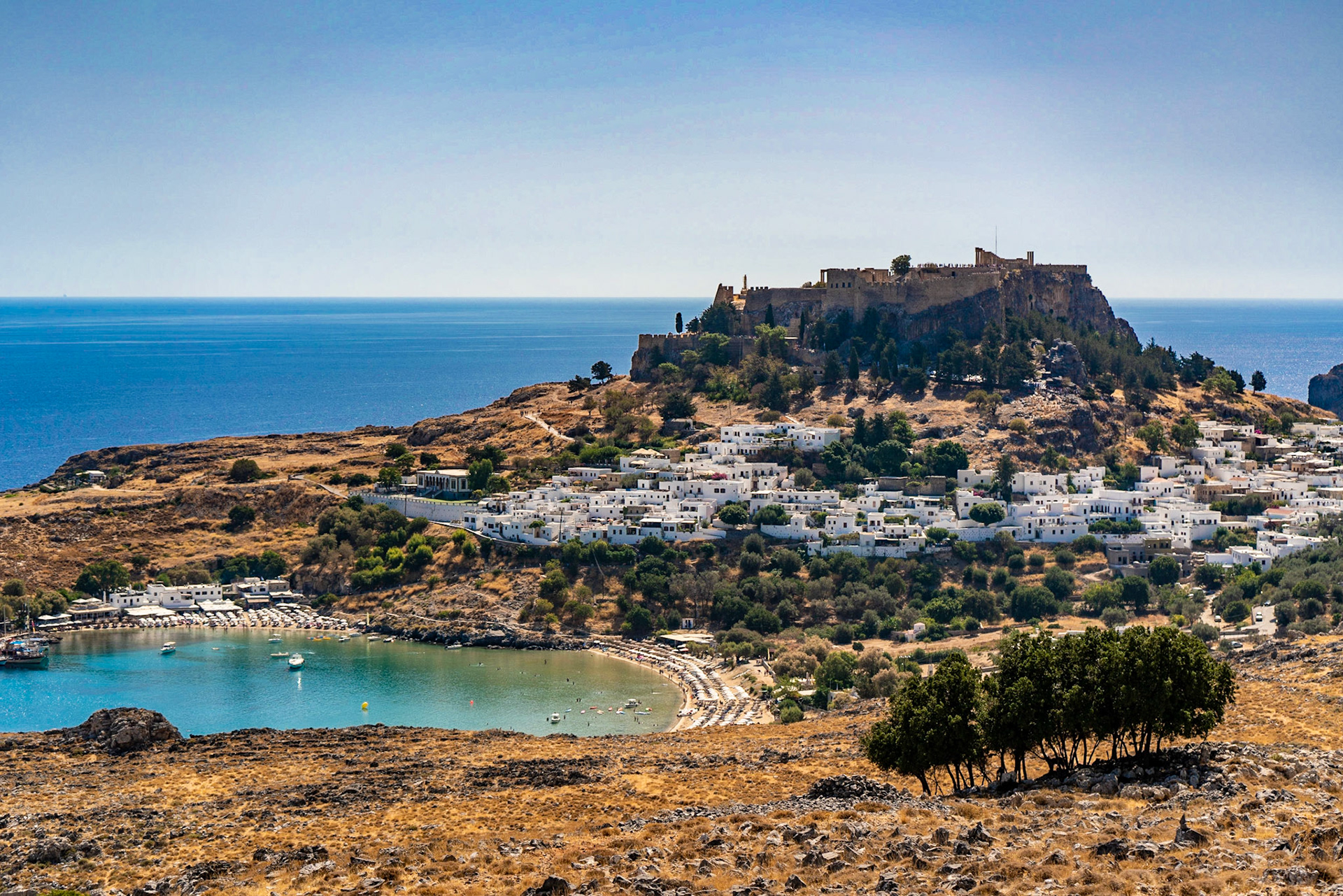 The town of Lindos - just beautiful