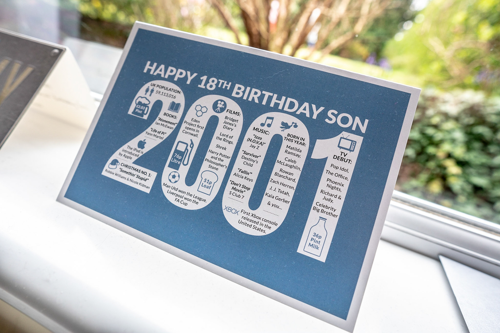 Went to wish Eoin a happy 18th birthday! His birthday was the day before, but we weren't invited to the party - lol