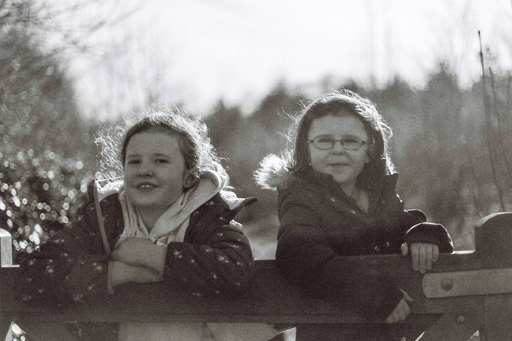 Out for a walk with Grace & Olivia at Minnowburn