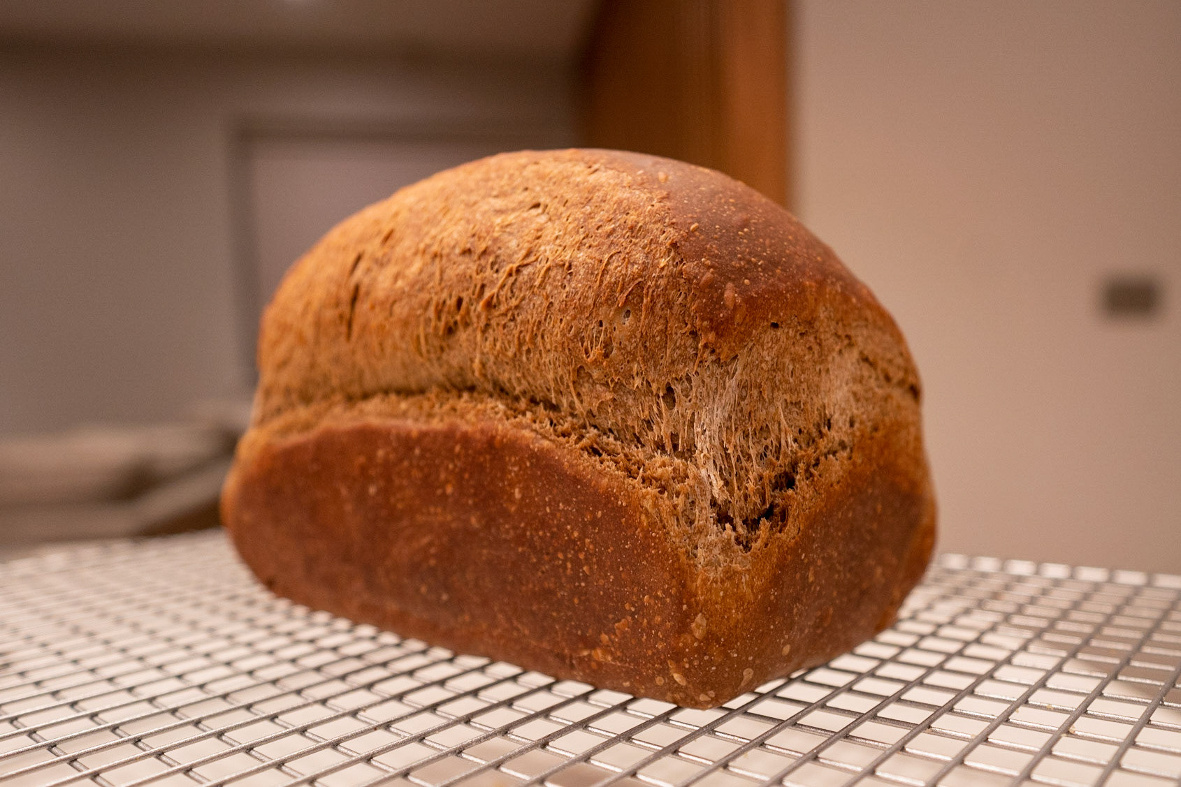 Baking bread today - home made veda