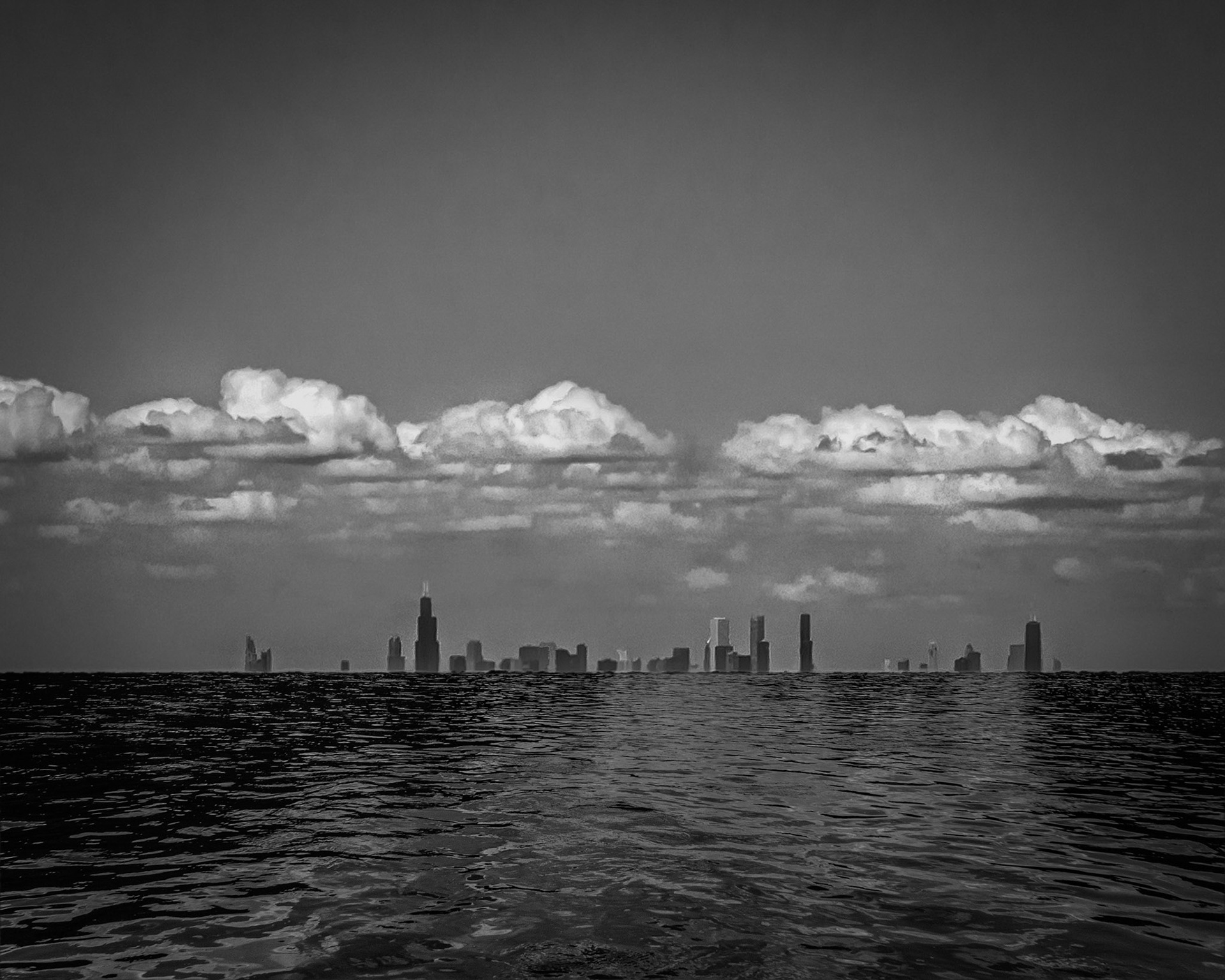 Chicago from Devil's Slide - Indiana Dunes SP