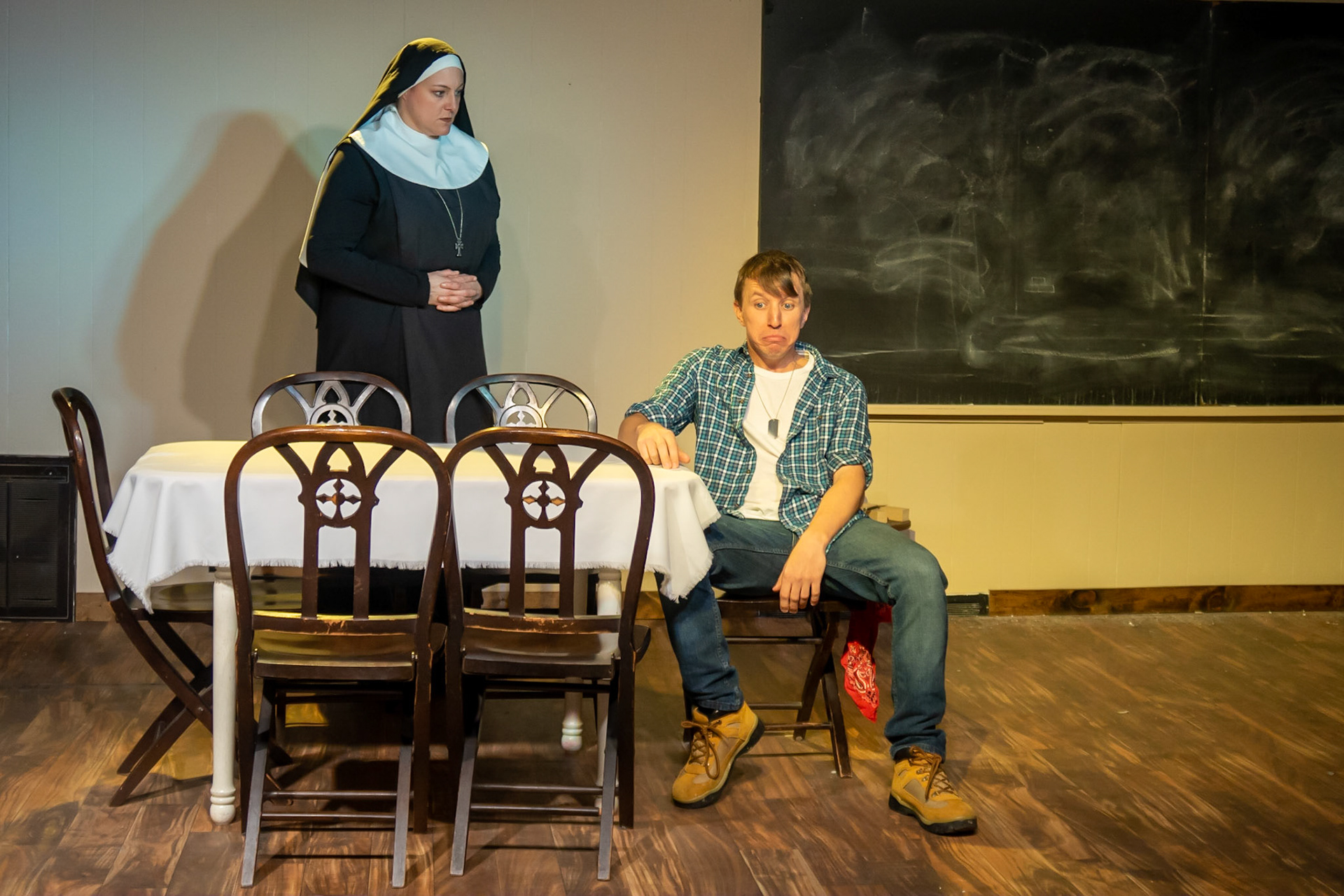 Randy in Lilies of the Field - December 2019