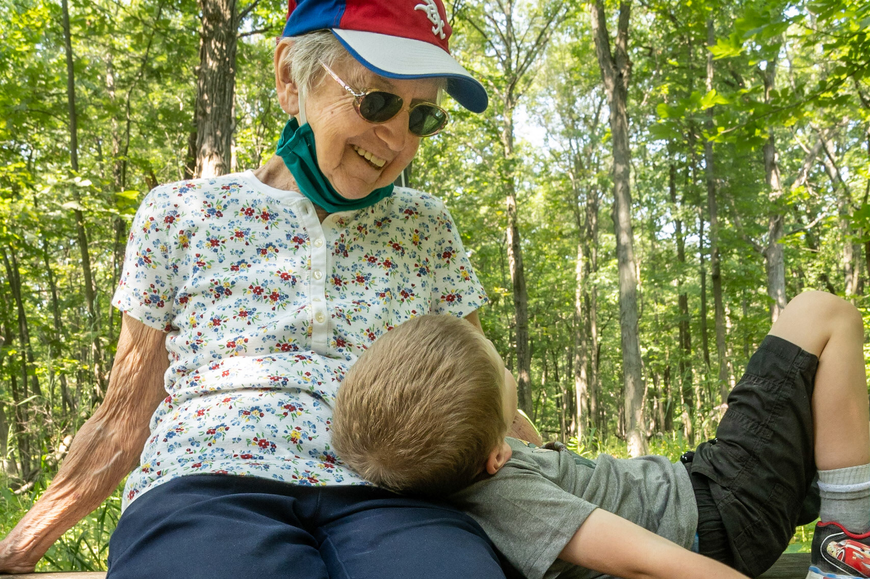 Busia and Malcolm, September 2020