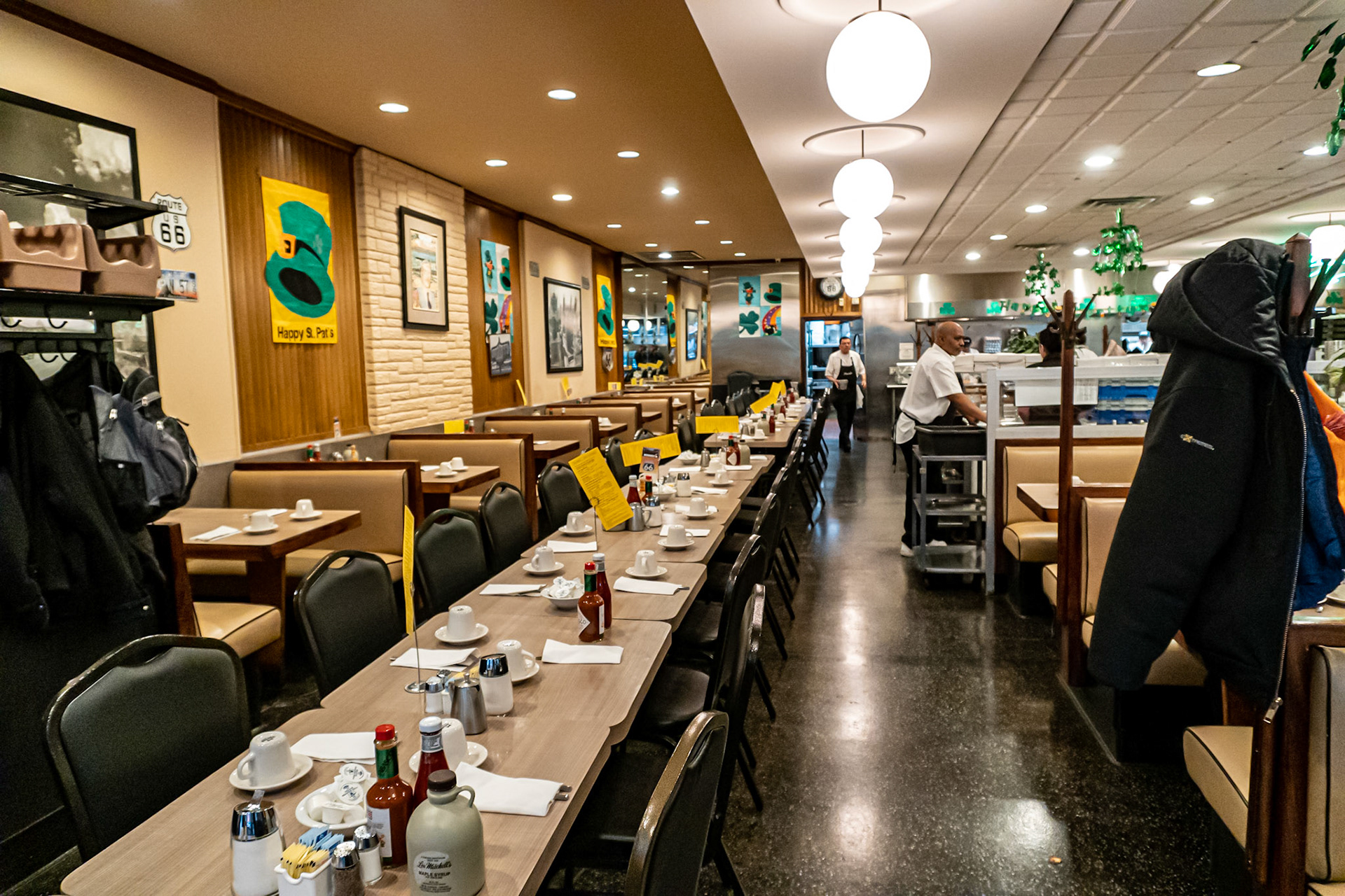 Lou Mitchell's Restaurant Chicago March 14, 2020