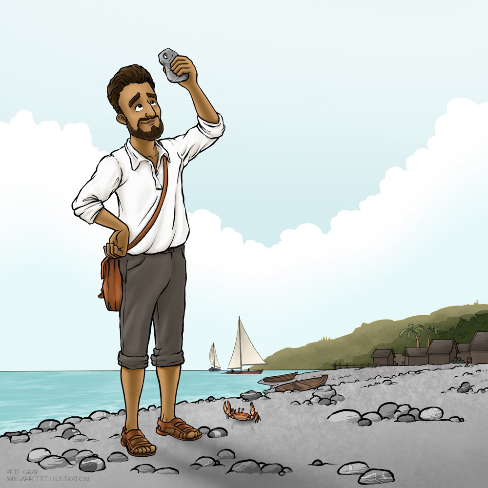A solid idea - Book Illustration for Private Client