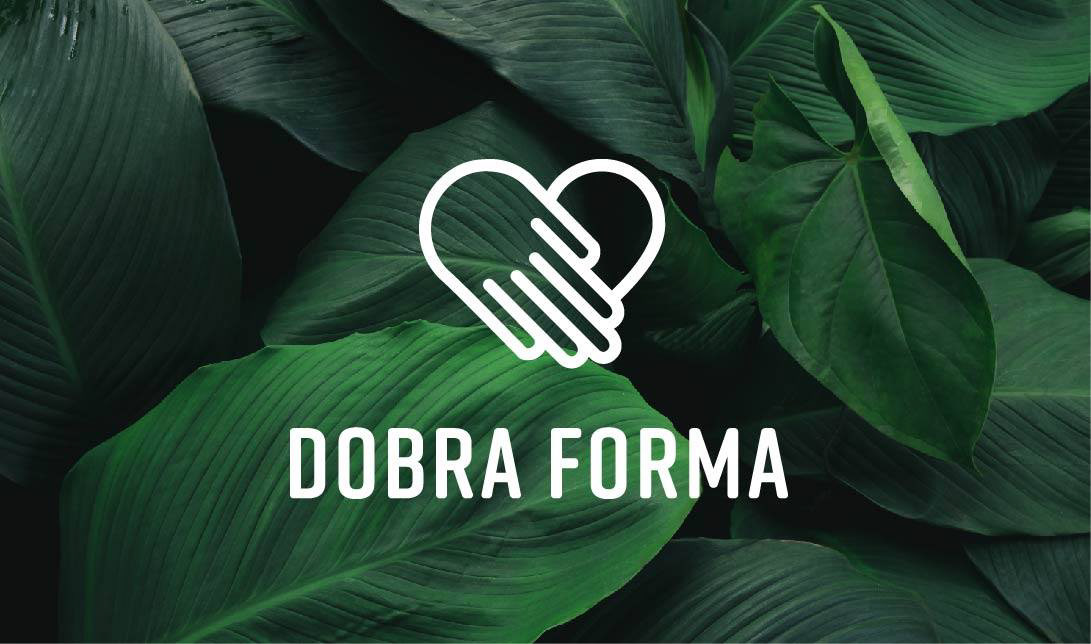 Logo dla salonu masażu Dobra forma