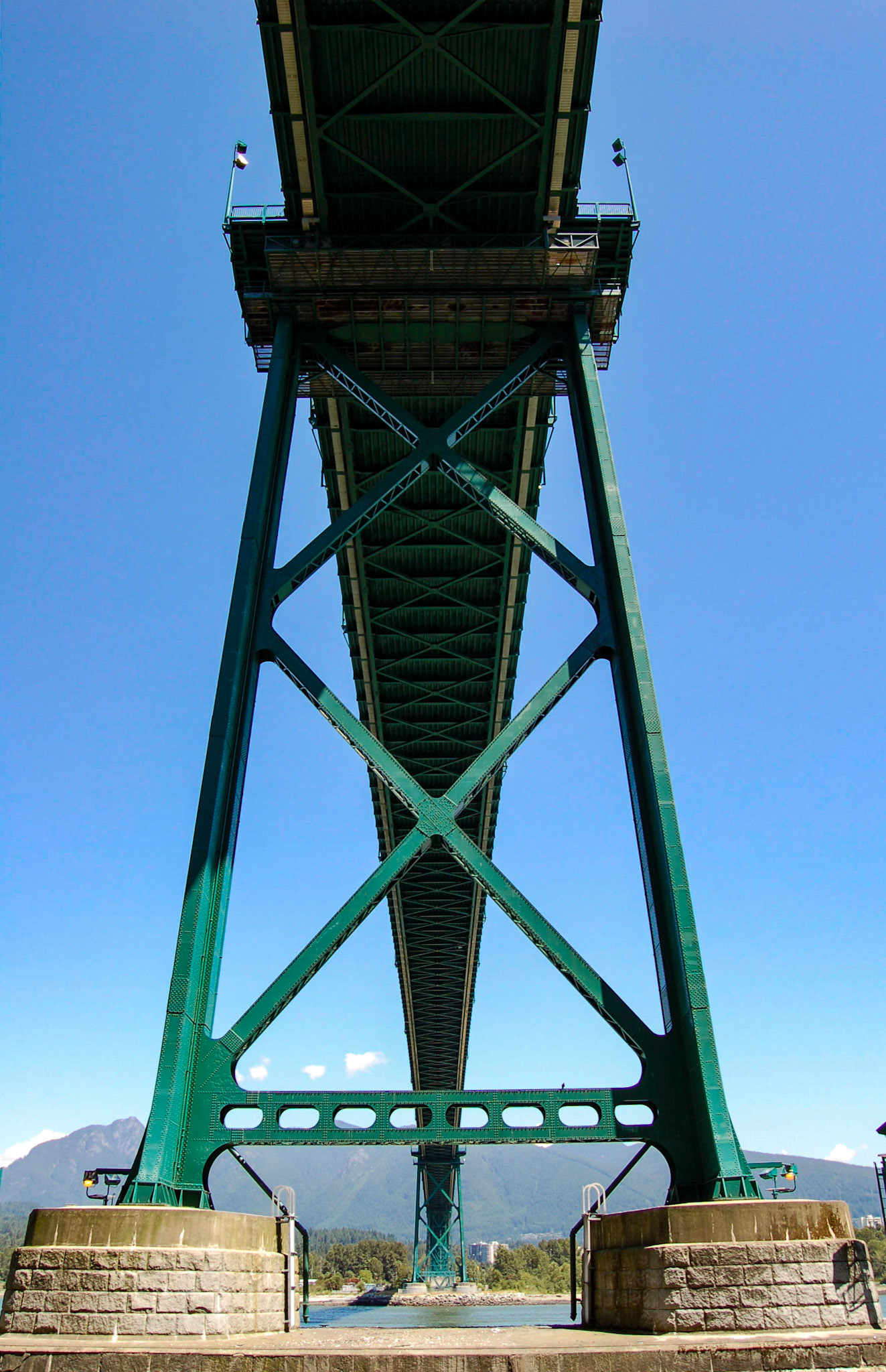 Under the Lions Gate Bridge, Vancouver