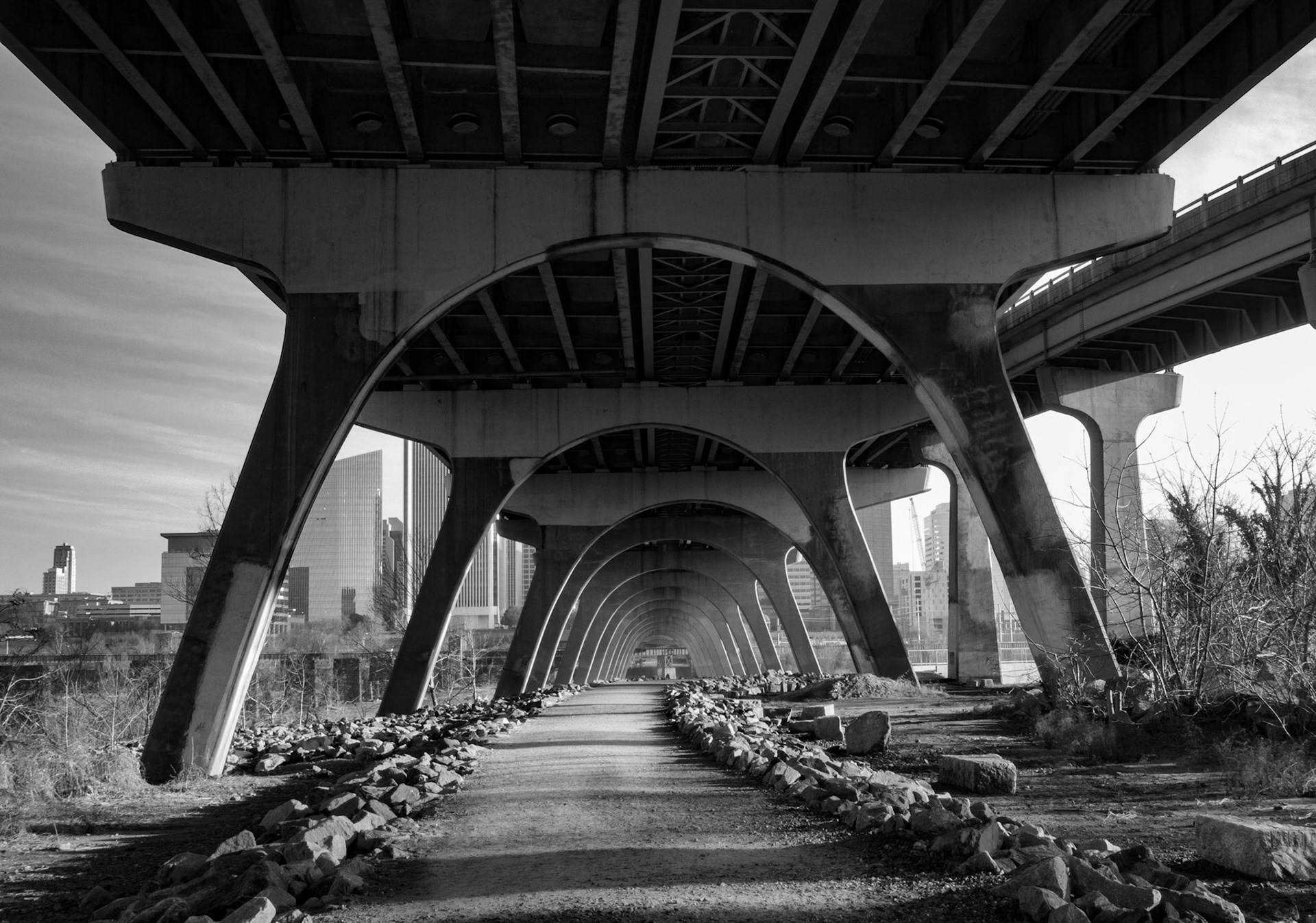 Manchester Bridge, Floodwall Walk