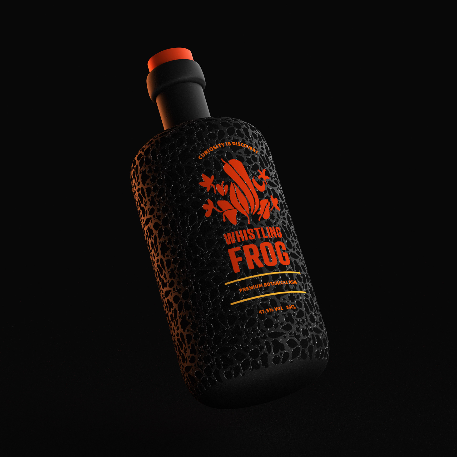 The Premium Spiced Rum (Angle)