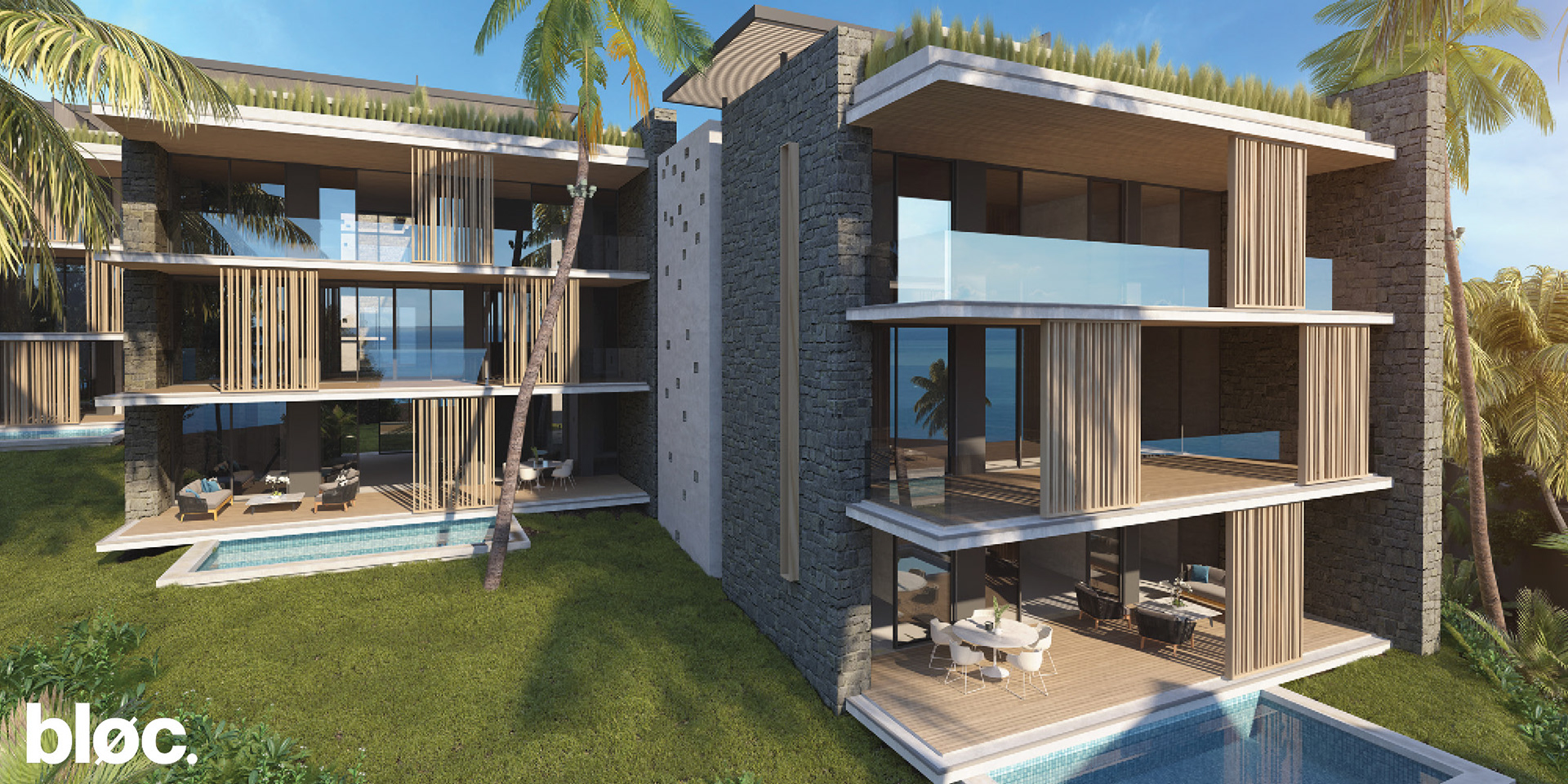 3 storey multi unit development in Grand Baie, Mauritius