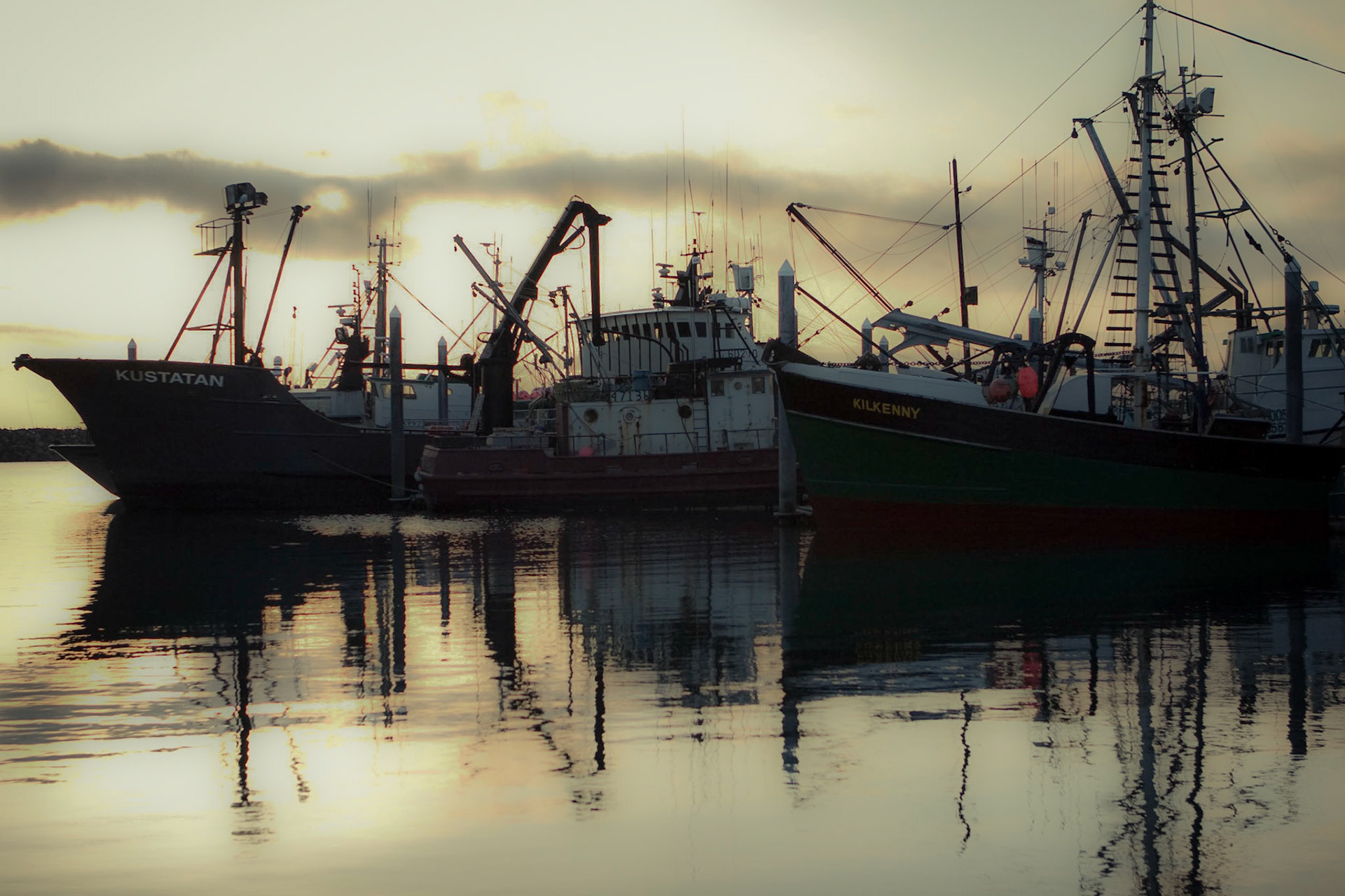 Harbor at Early Morning