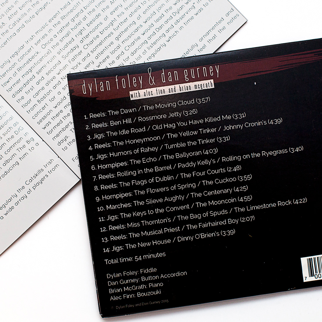 Dylan Foley and Dan Gurney's "Irish Music from the Hudson Valley."