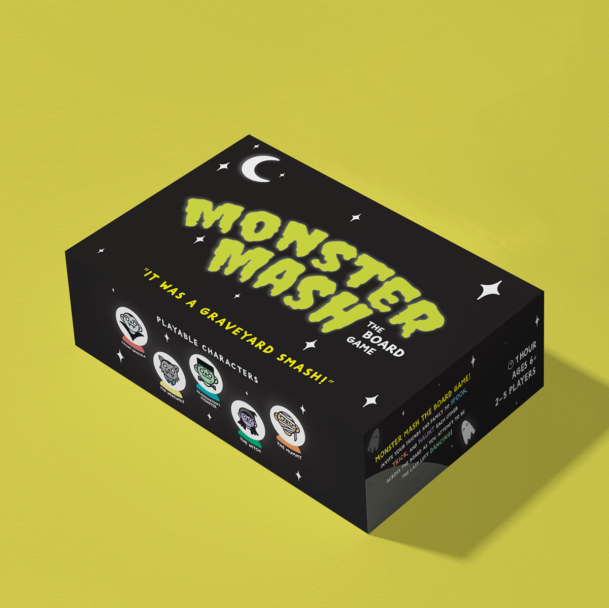 Alerys OrtizAmador Monster Mash The Board Game Packaging Design