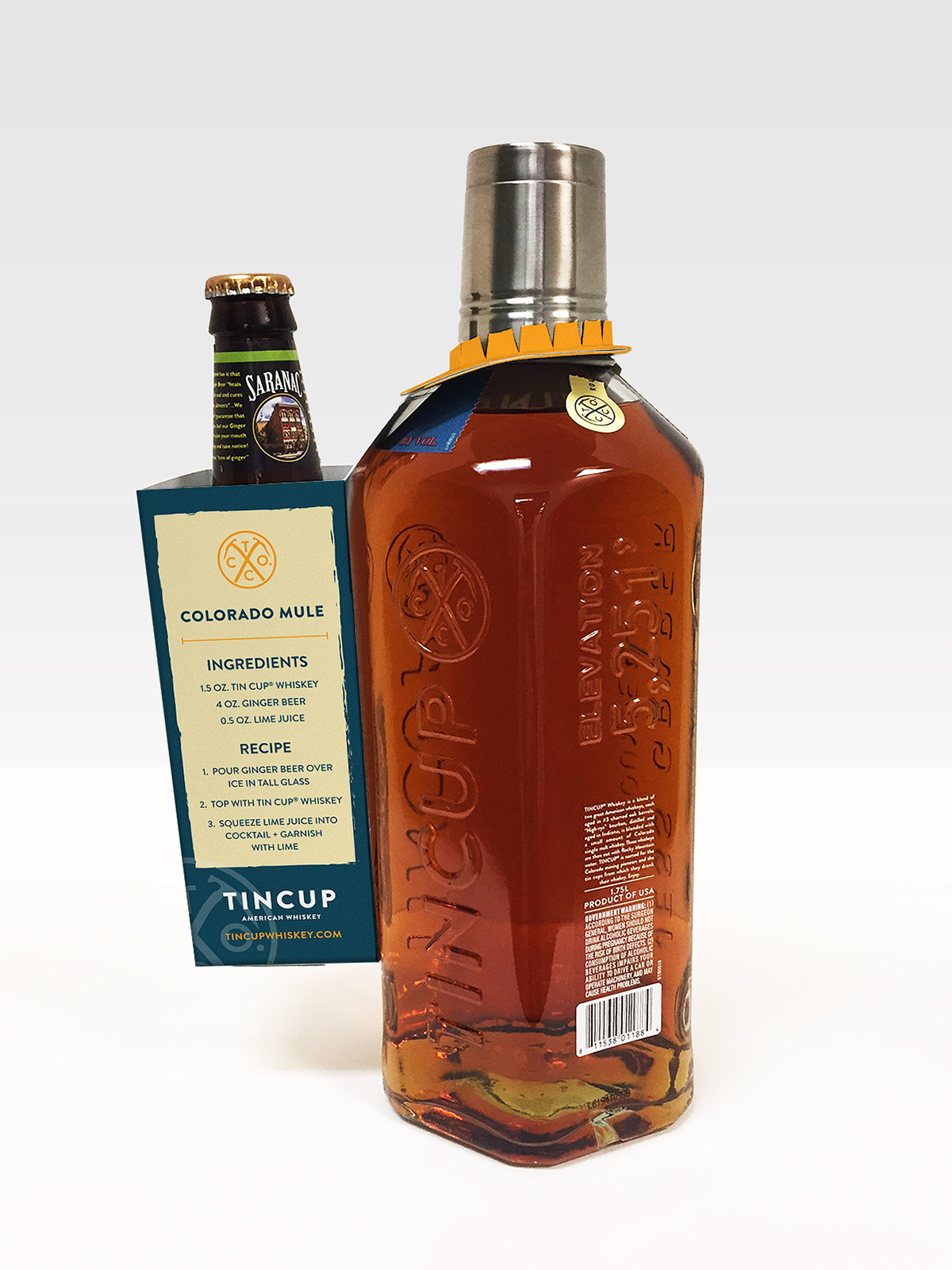 TinCup American Whiskey Carton