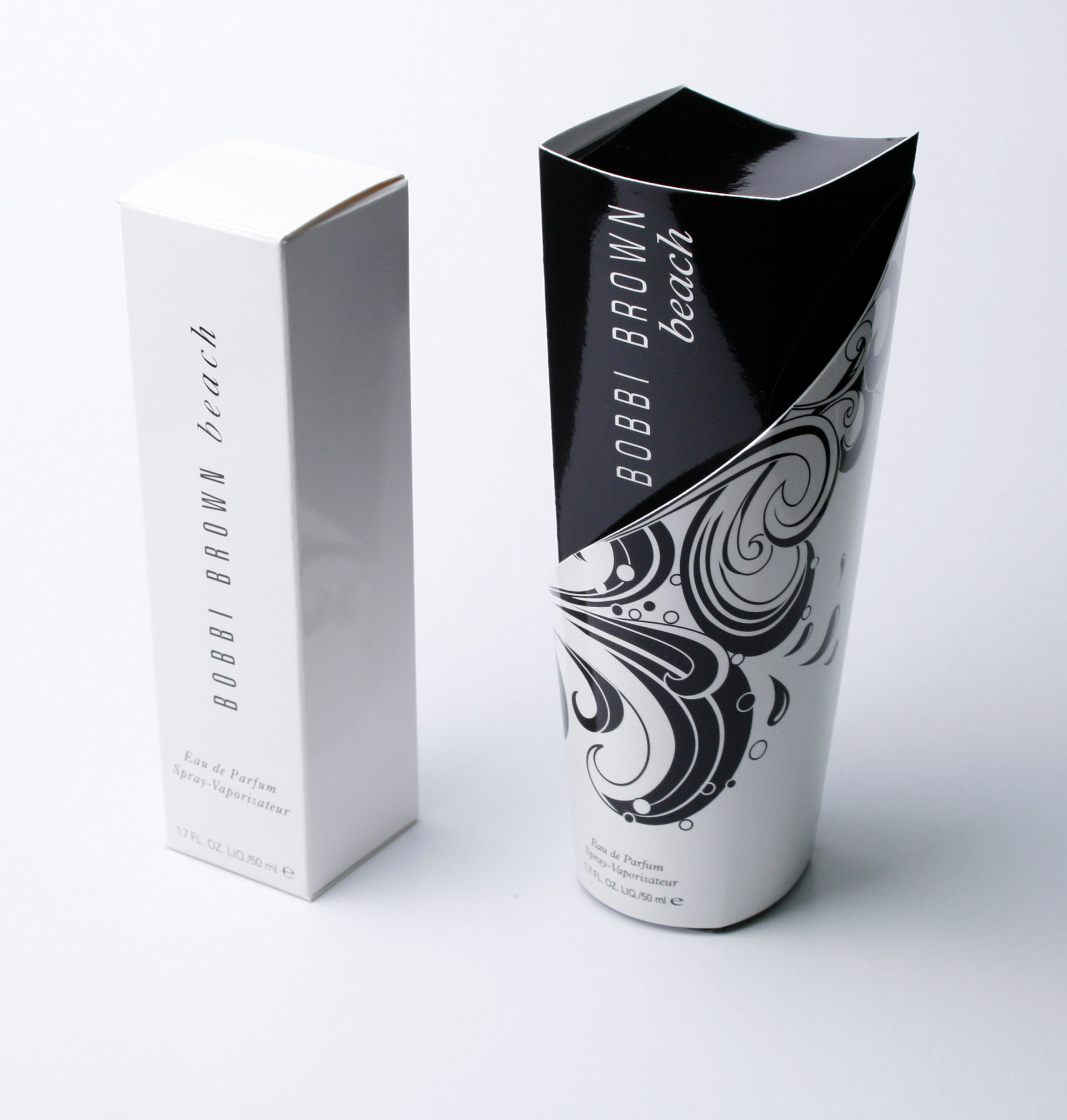 Bobbi Brown Beach carton artwork