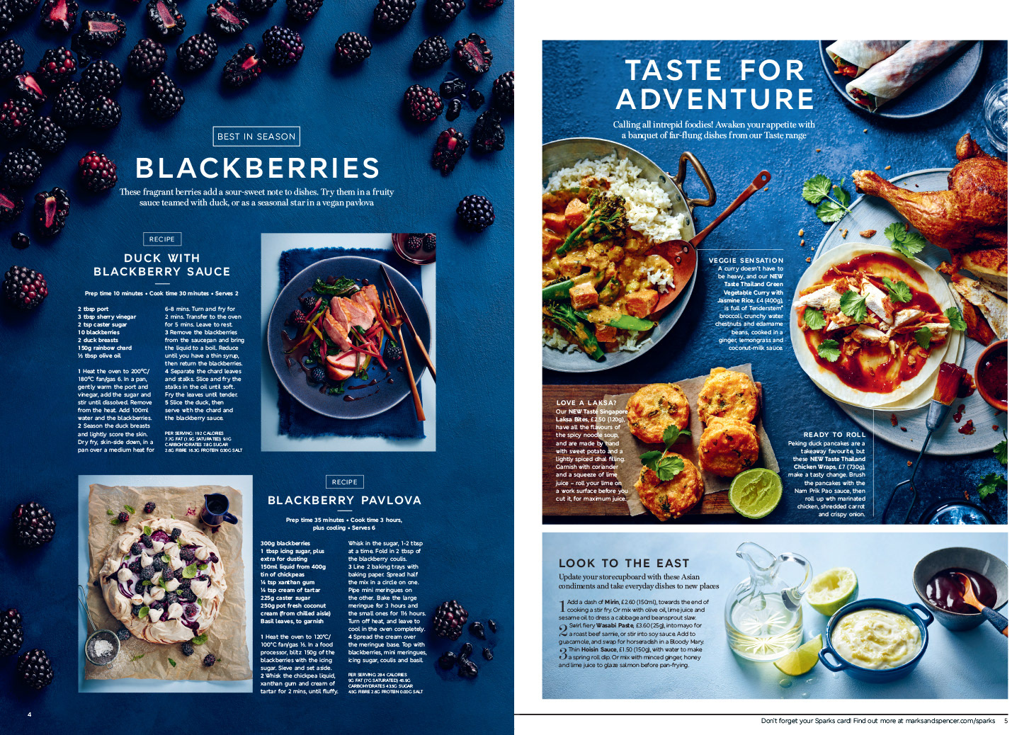 Natalie Scott M&S Adventures in Food September