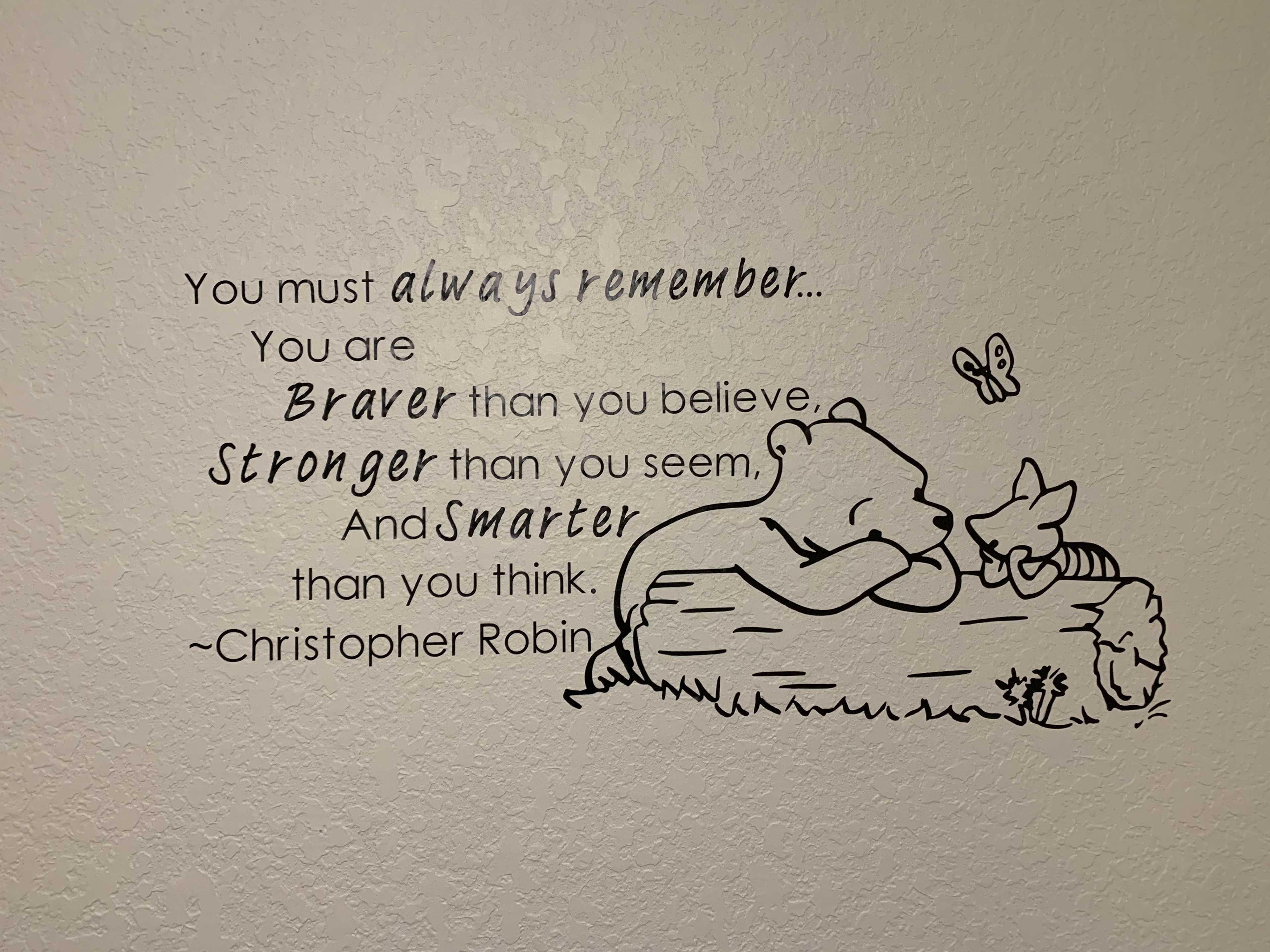 Wall Decal in my niece's nursery