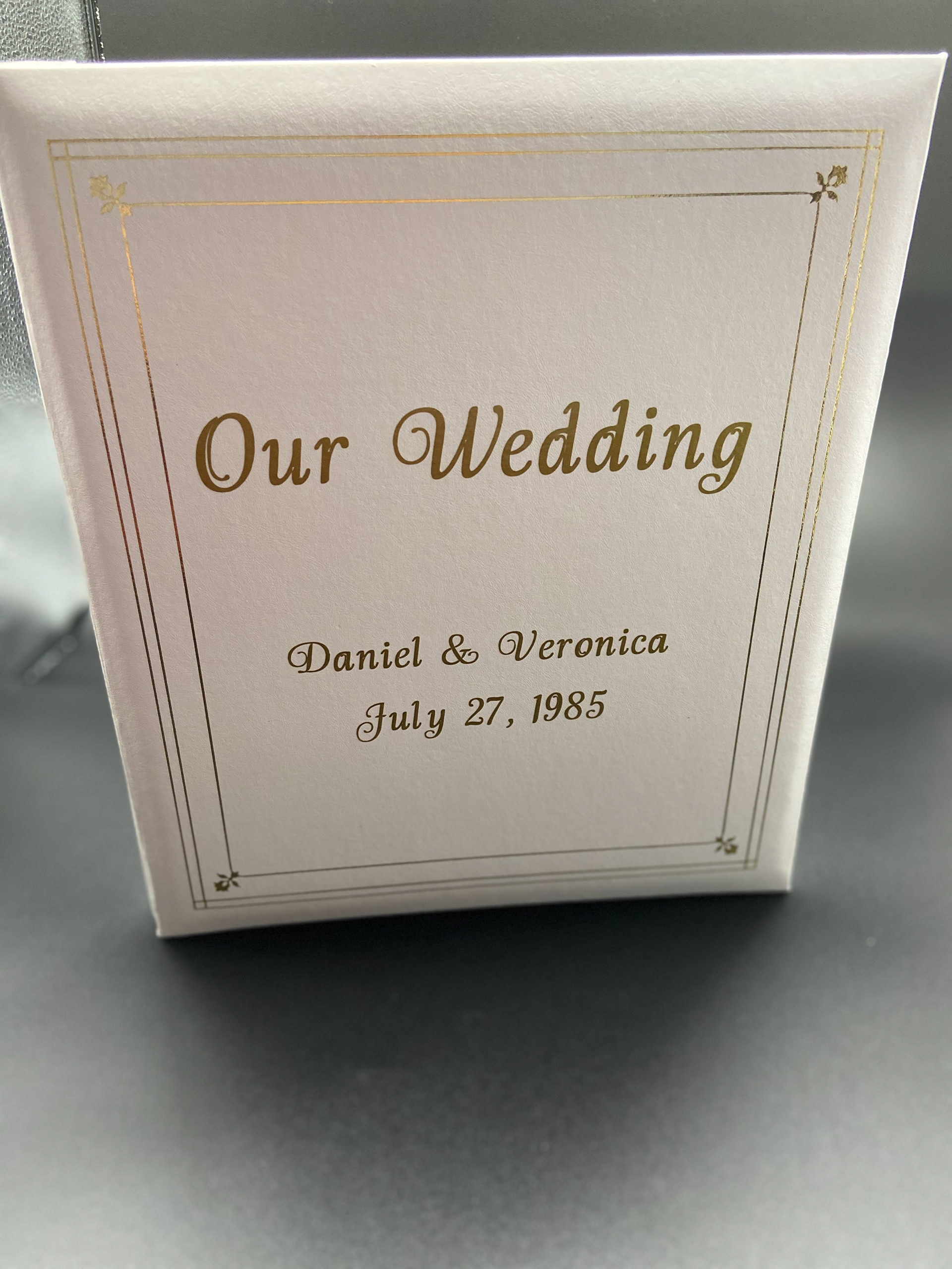 Personalized Wedding Album