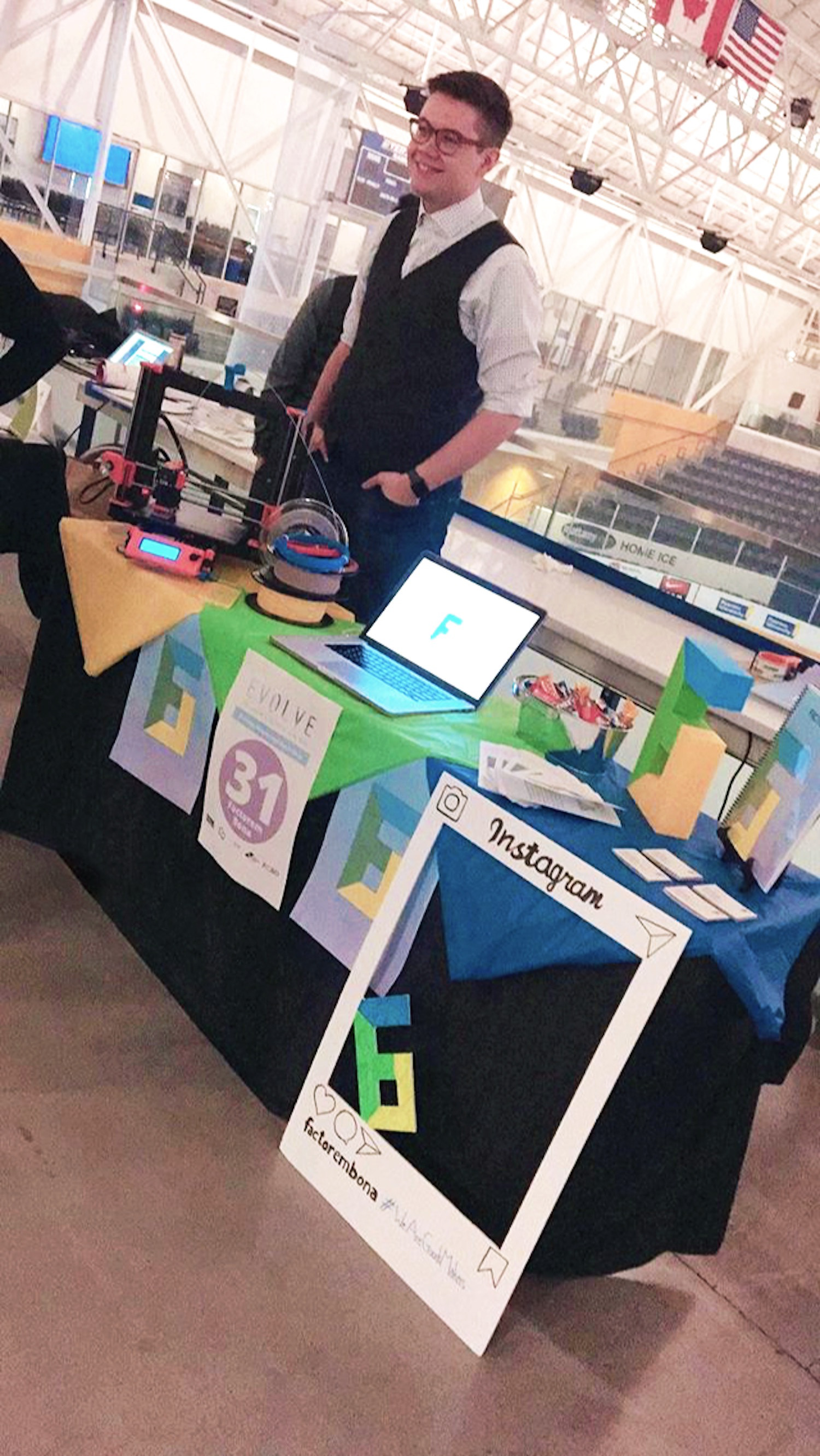 Business Expo booth