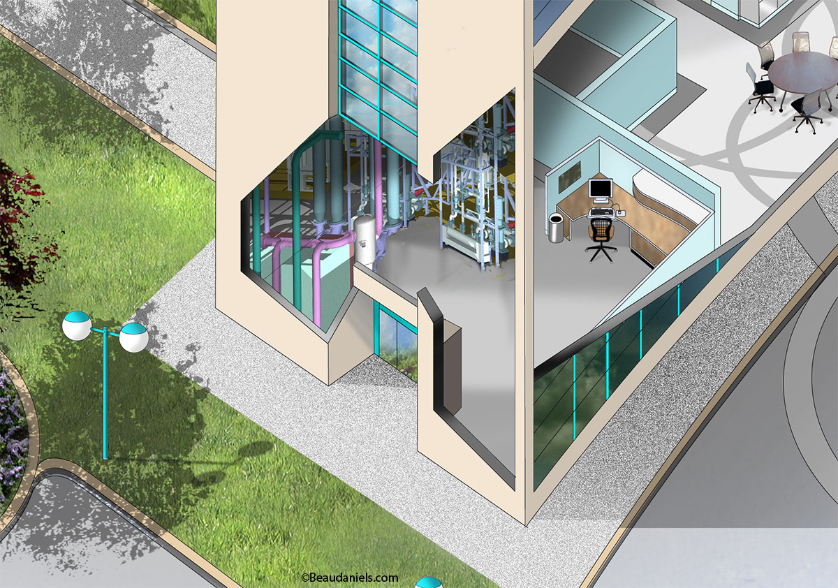 Maintenance, mechanical room department.medical center