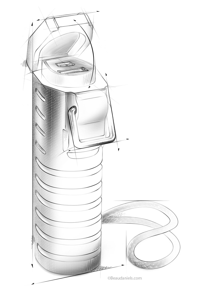 Restoration Hardware, Key Chain USB charger.