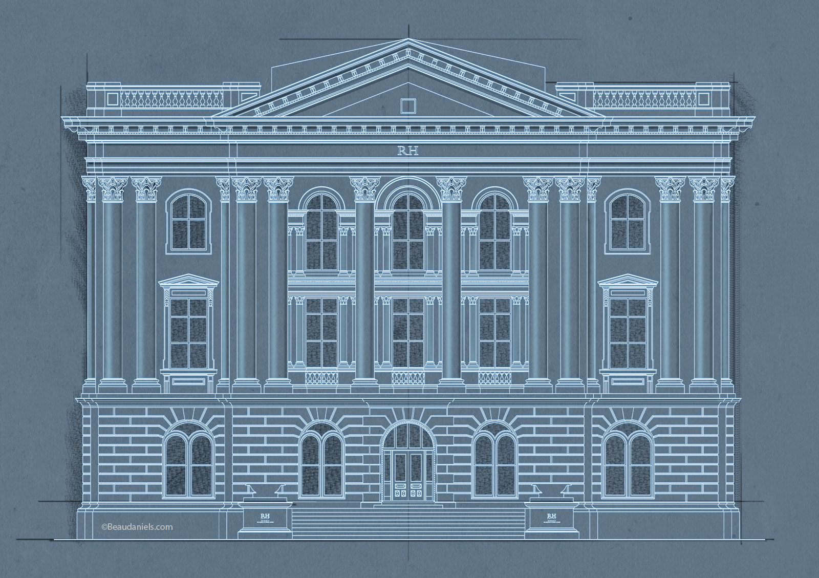 Restoration Hardware's Boston headquarters.