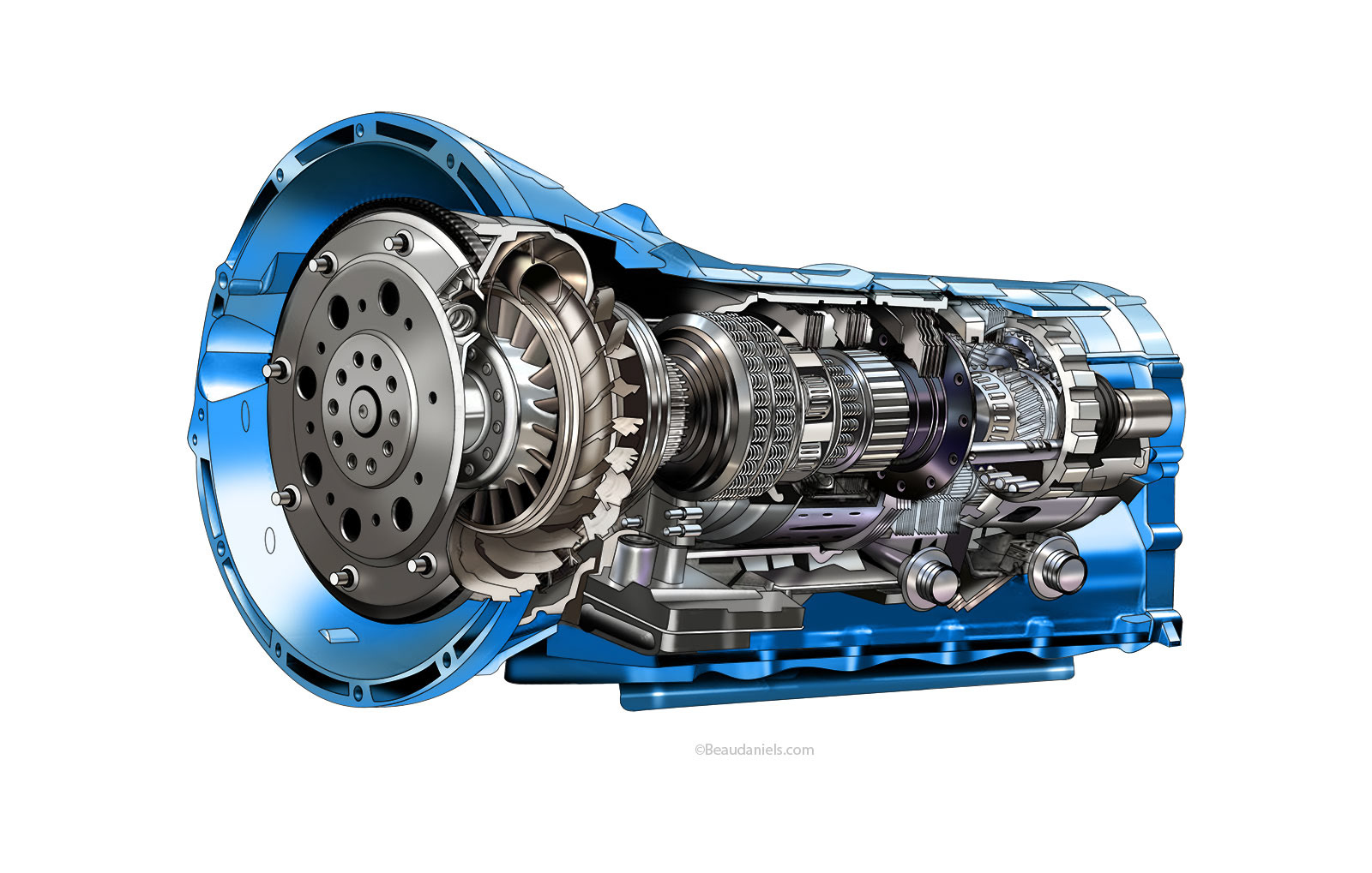 Transmission unit isolated from the illustration.