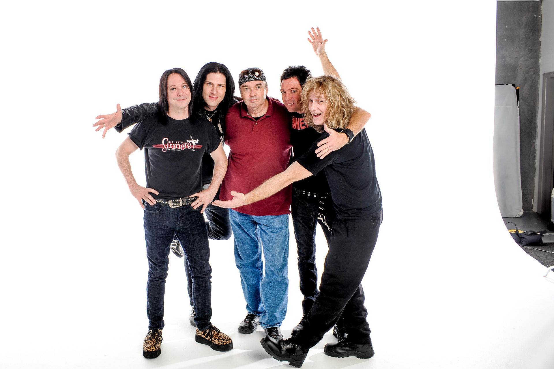 Jon Dize/DIZEMAN with Sin City Sinners (Shooting Cover of Exile on Fremont Street)