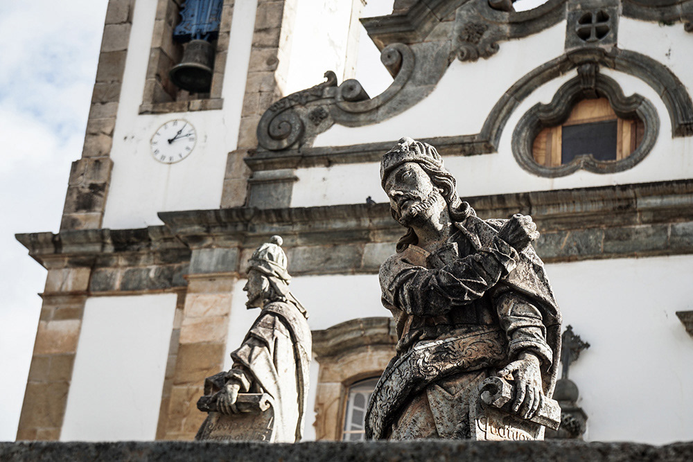 Sant. Bom Jesus de Matosinhos. Profeta Ezequiel. Ou fundo o Profeta Oséias. Congonhas-MG. 20°30'28.9"S 43°51'39.0"W