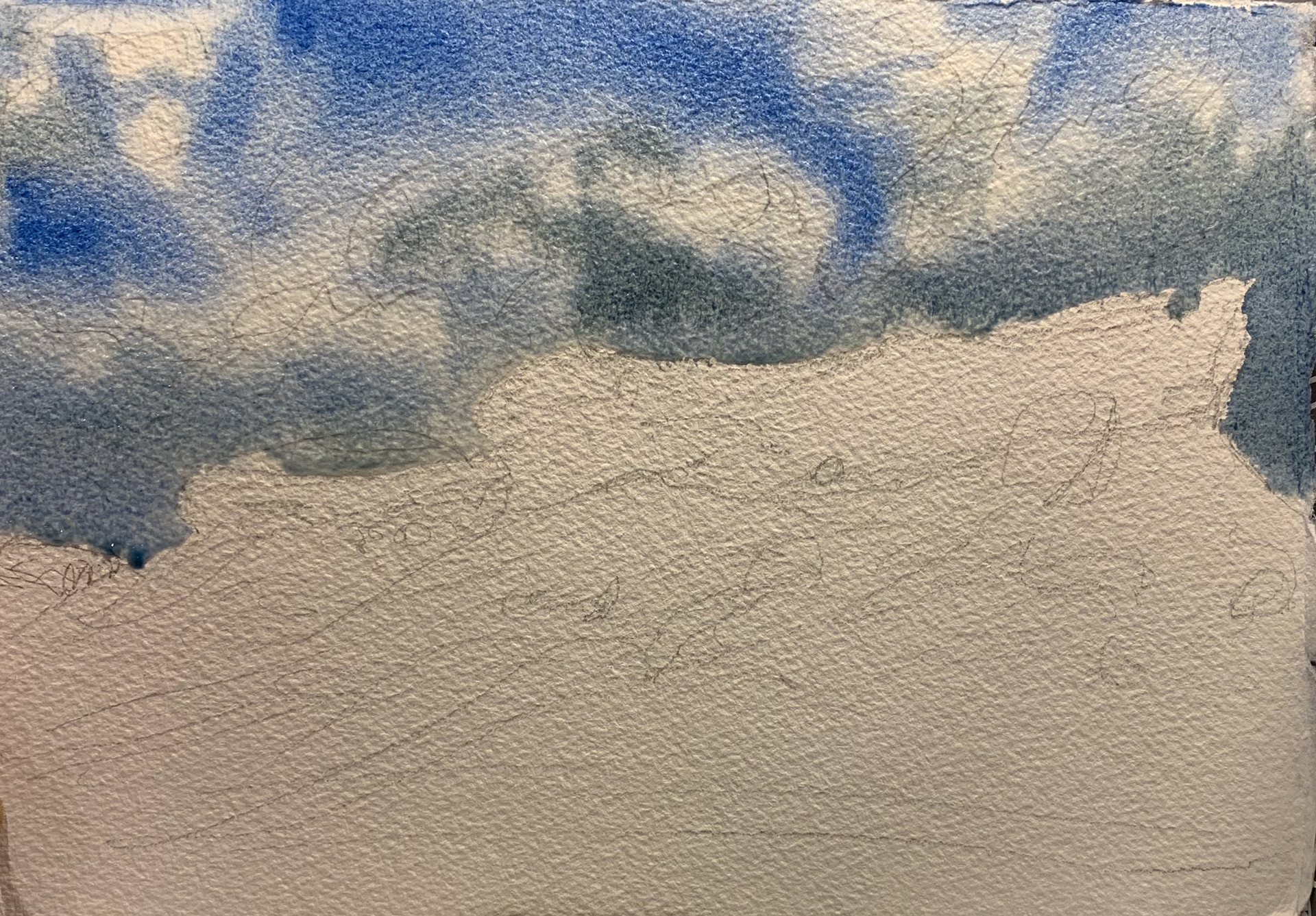Add washes for the sky