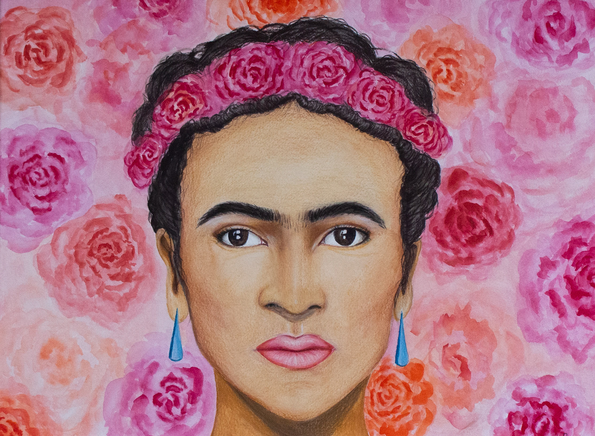 mixed media / Frida