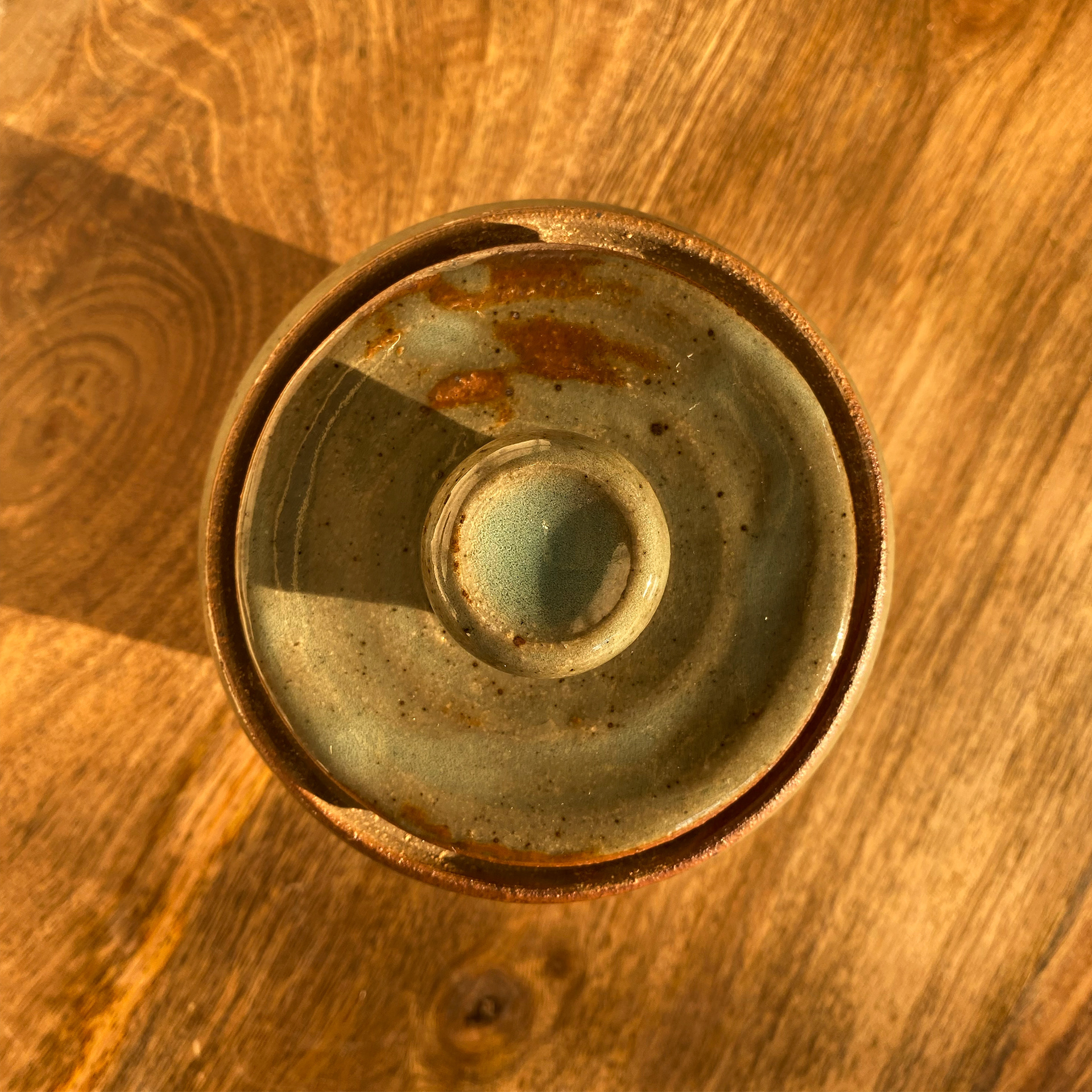 Lidded Jar from Above