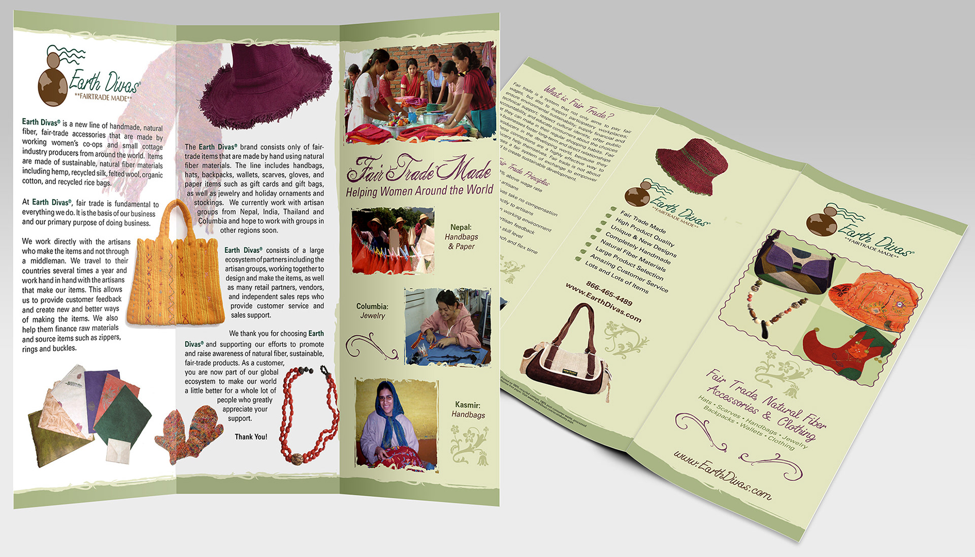 Trifold Brochure. Design.