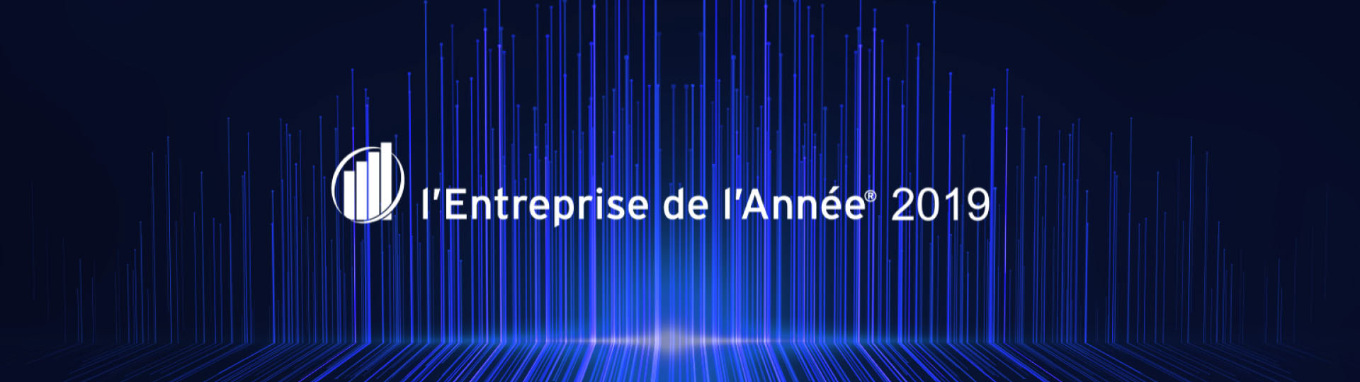 Enterprise of the year 2019 - Motion Graphics Blue