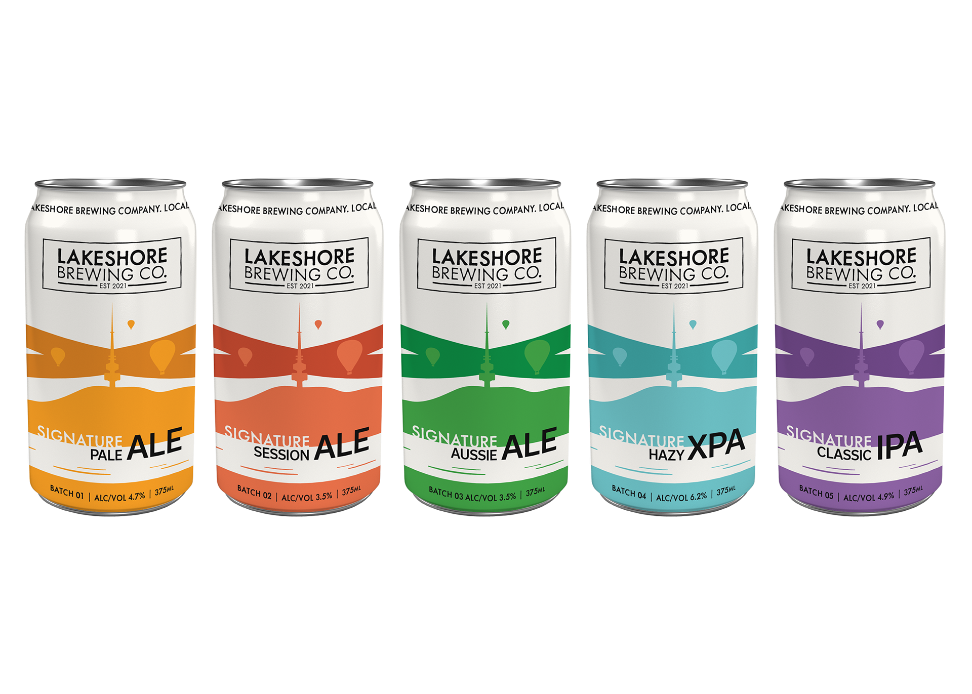 Lakeshore Can Batch Variations