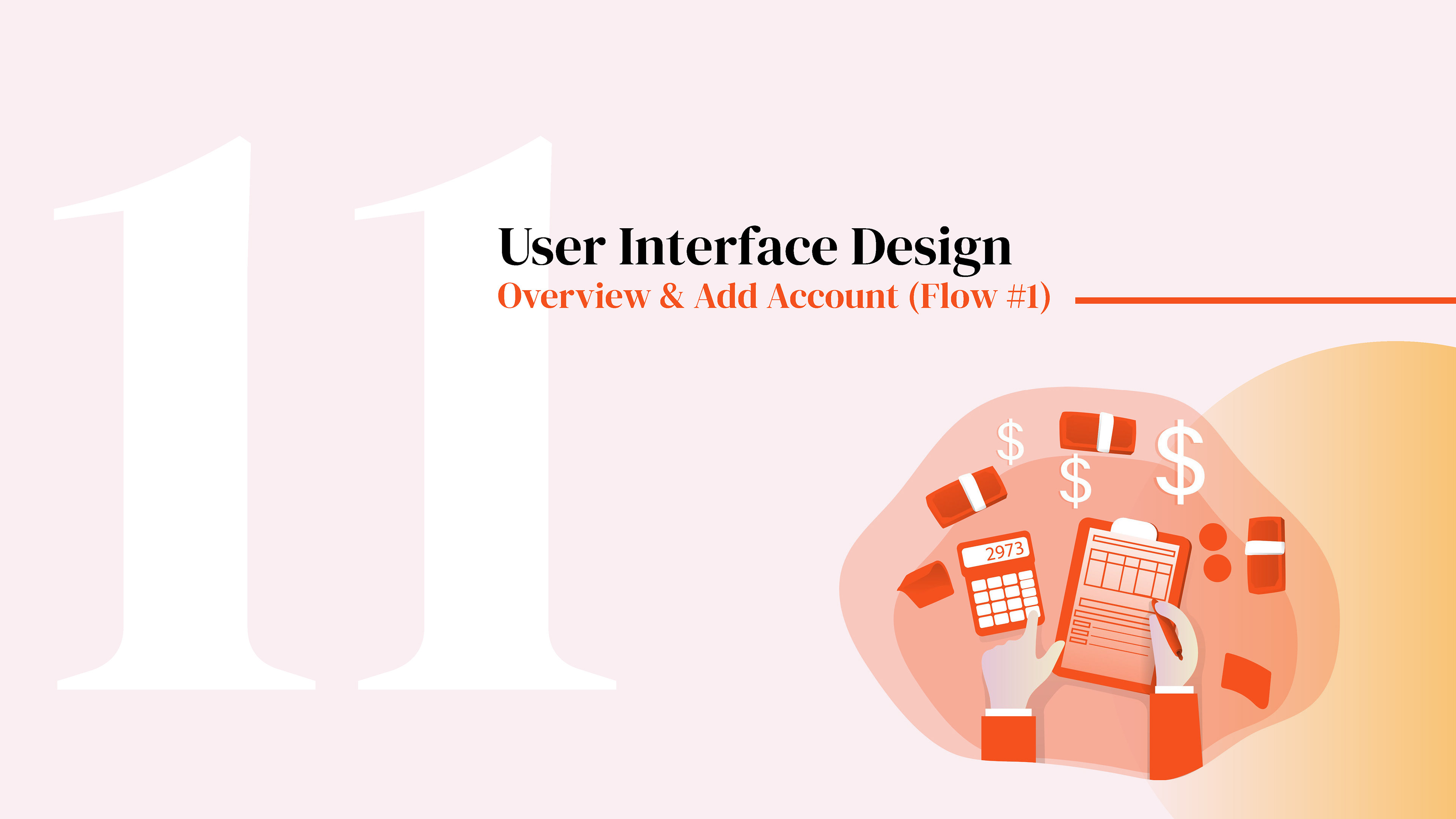 UX design step 11: overview