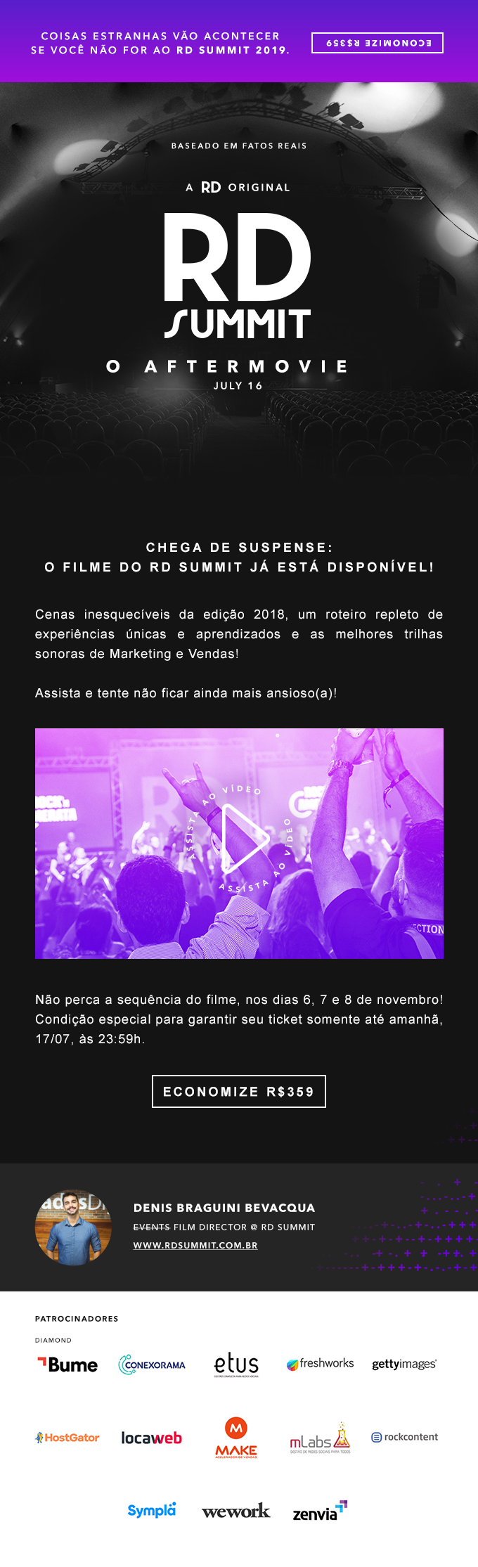 Campanha - Lançamento Aftermovie