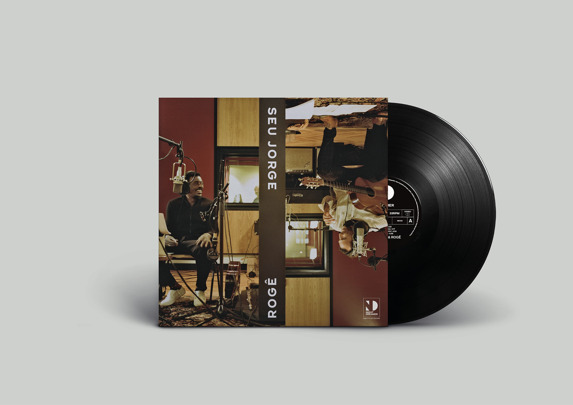 Kai Damian Matthiesen - Seu Jorge & Rogê (Record Cover, Tour Graphics)