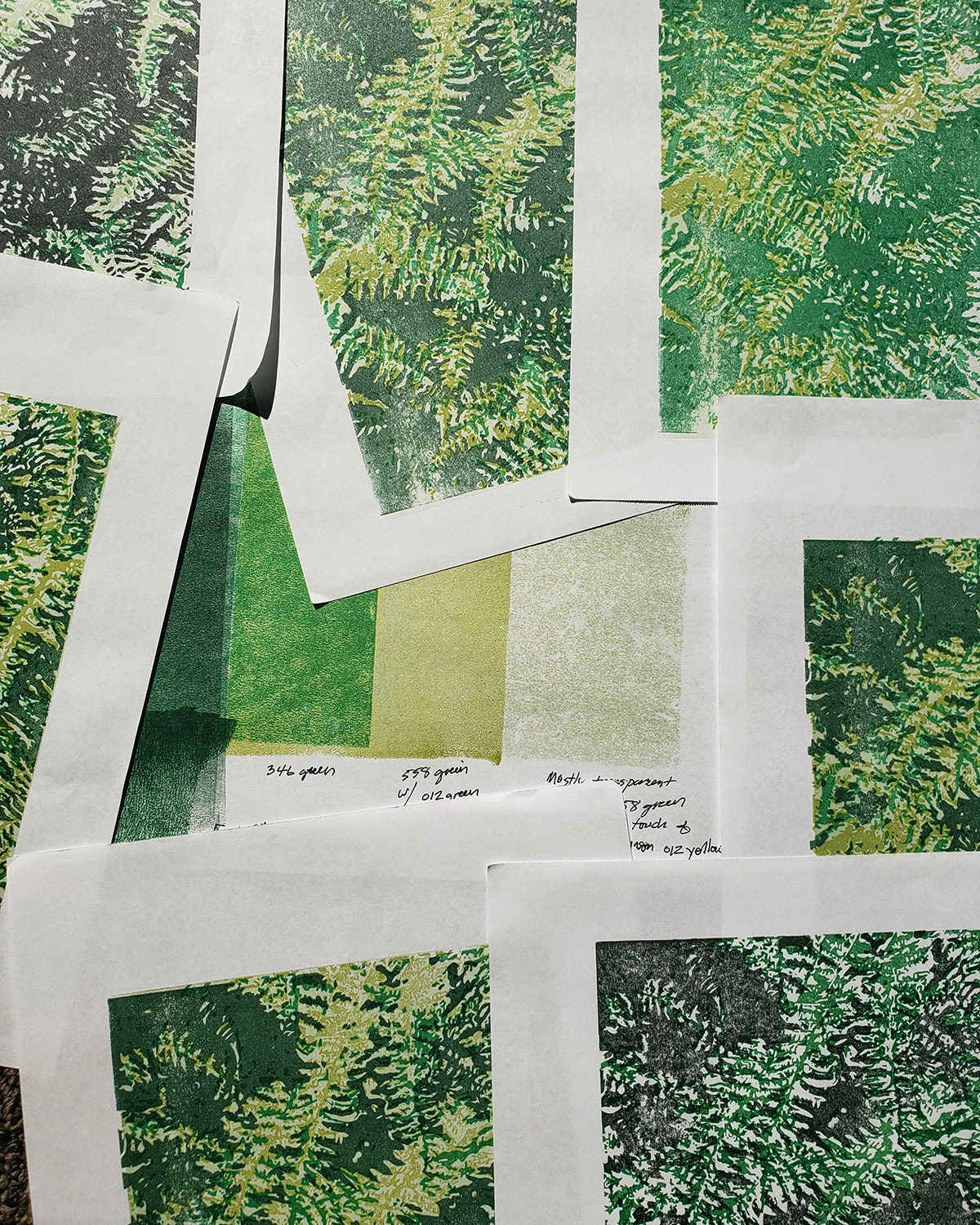 WIP - Color Testing Inks