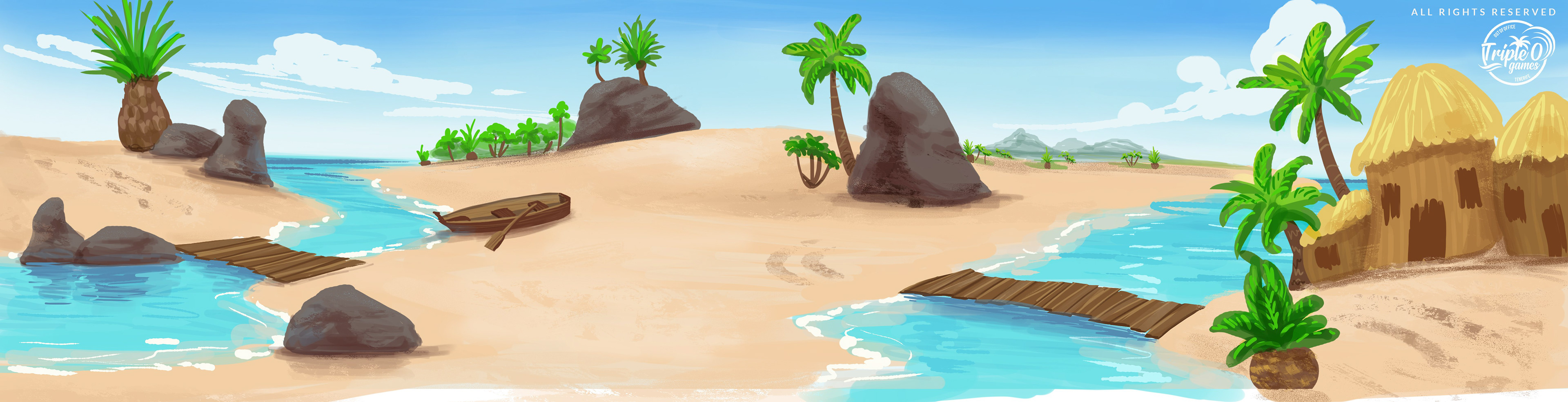 The Beach Concept Art 2