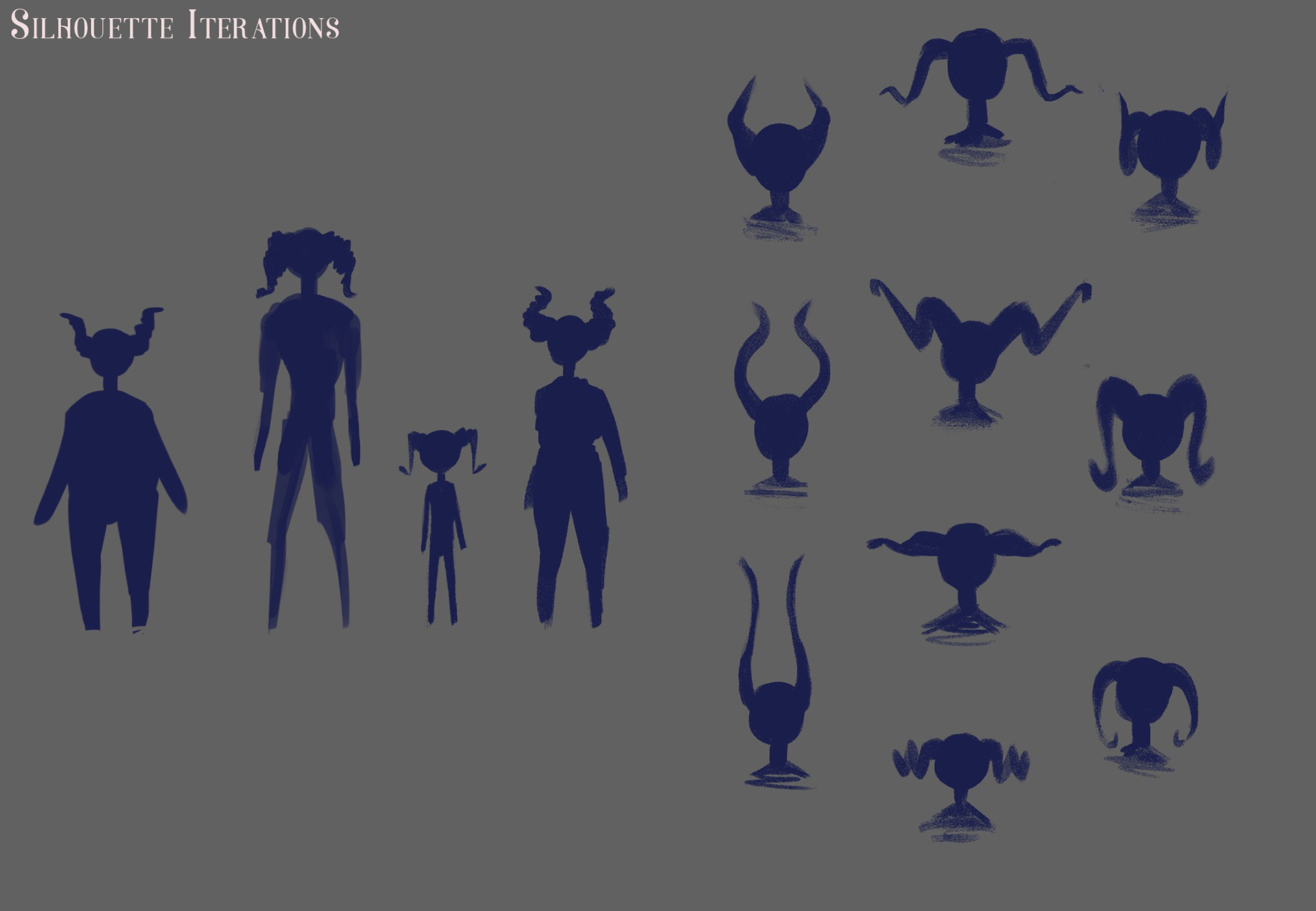 Florin Character Silhouettes
