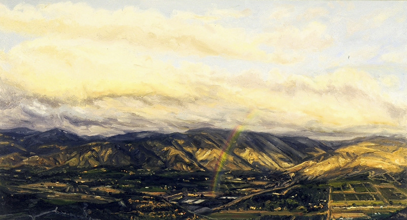 May 2000, oil on canvas, 18in x 33in