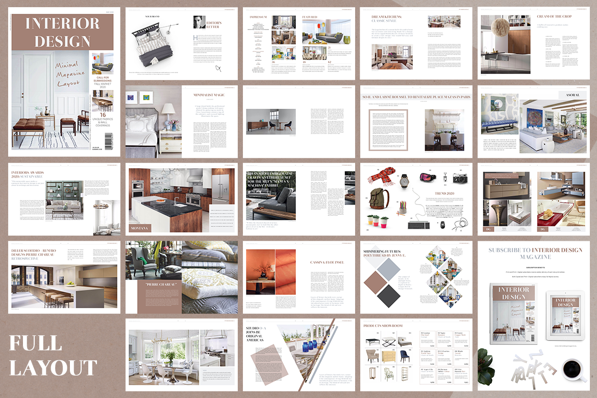 Featured image of post Interior Design Magazine Layout