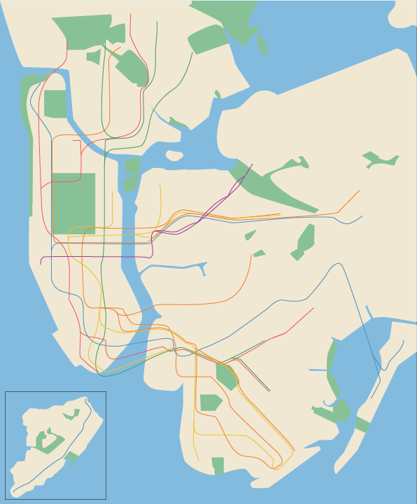 Subway map