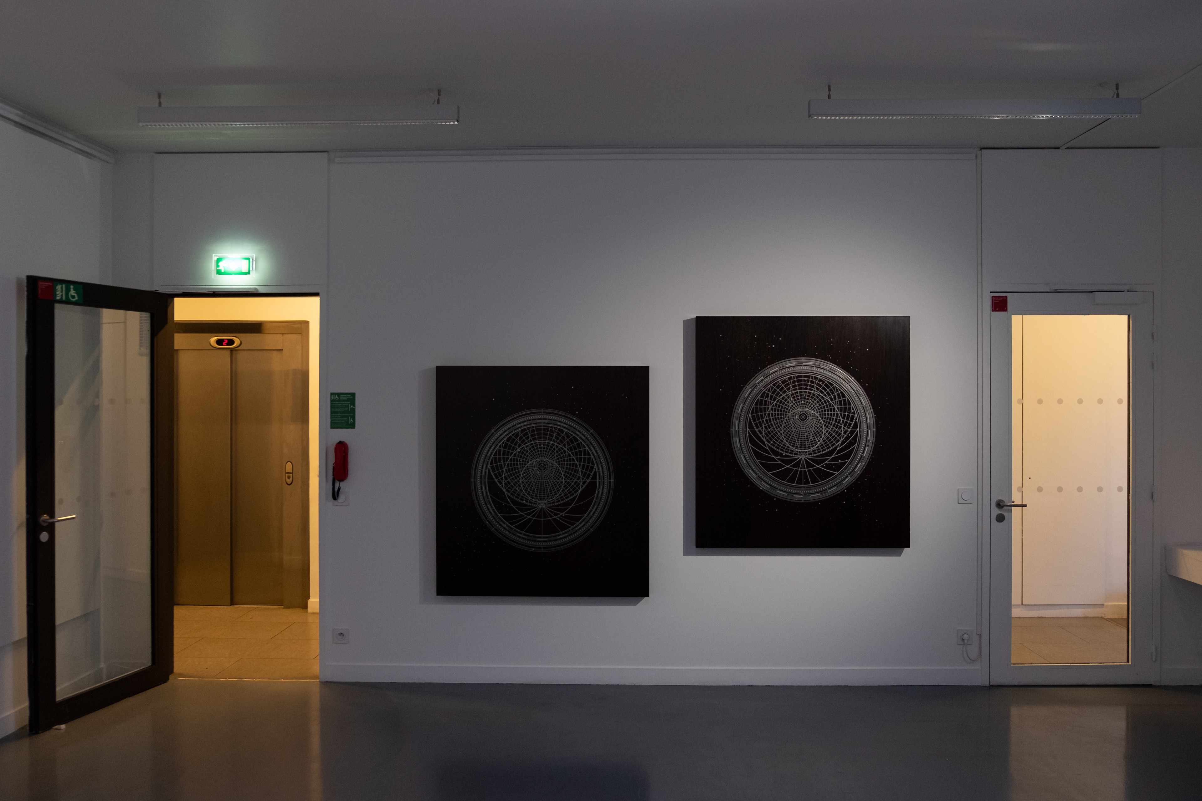 Exhibition L'Oeil et la Nuit, Institute of Islamic Cultures, Paris, December 2019