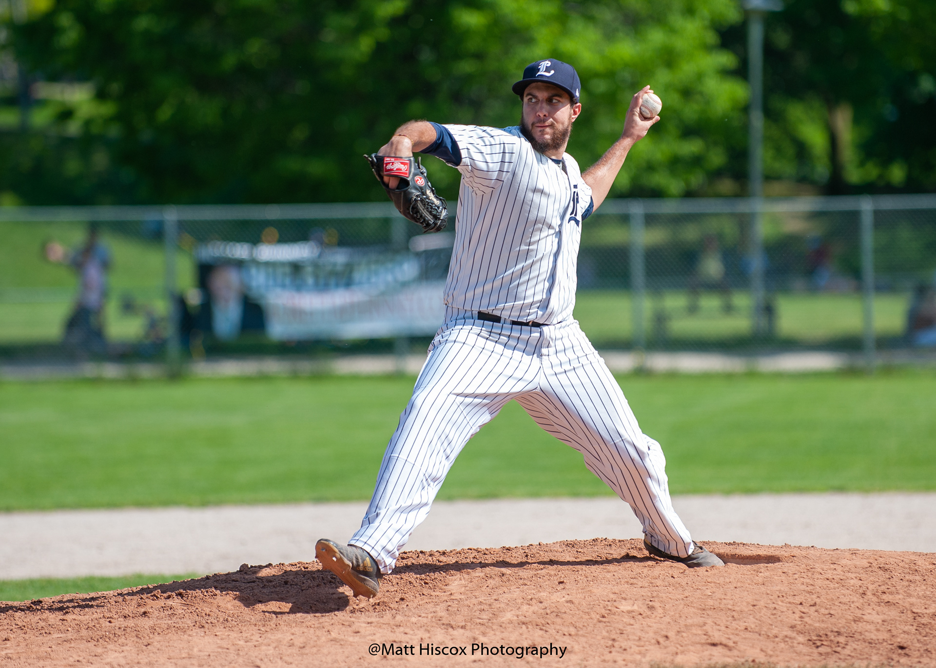 Ismael Pena on the mound