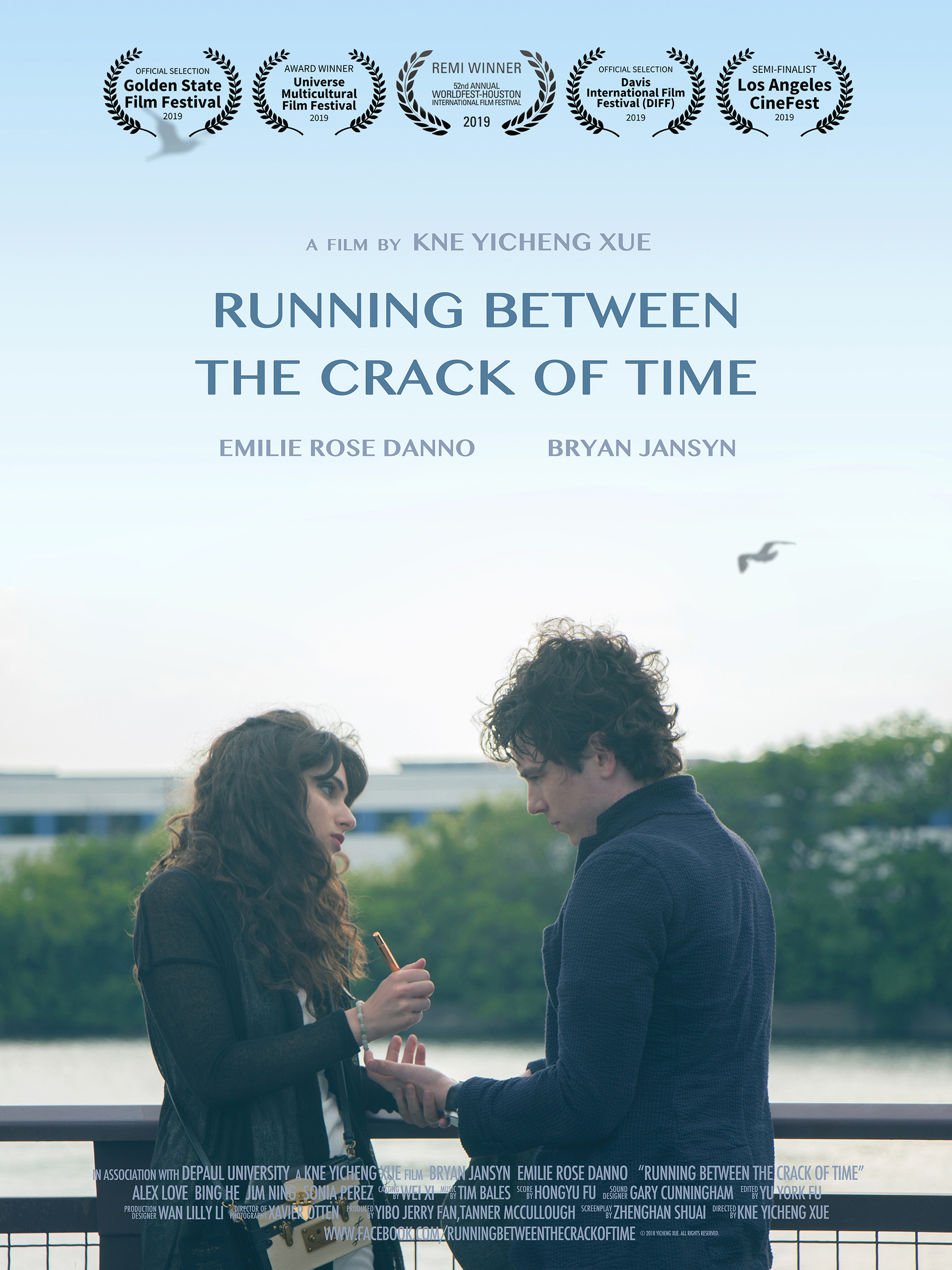 Running between the Crack of Time Poster 1