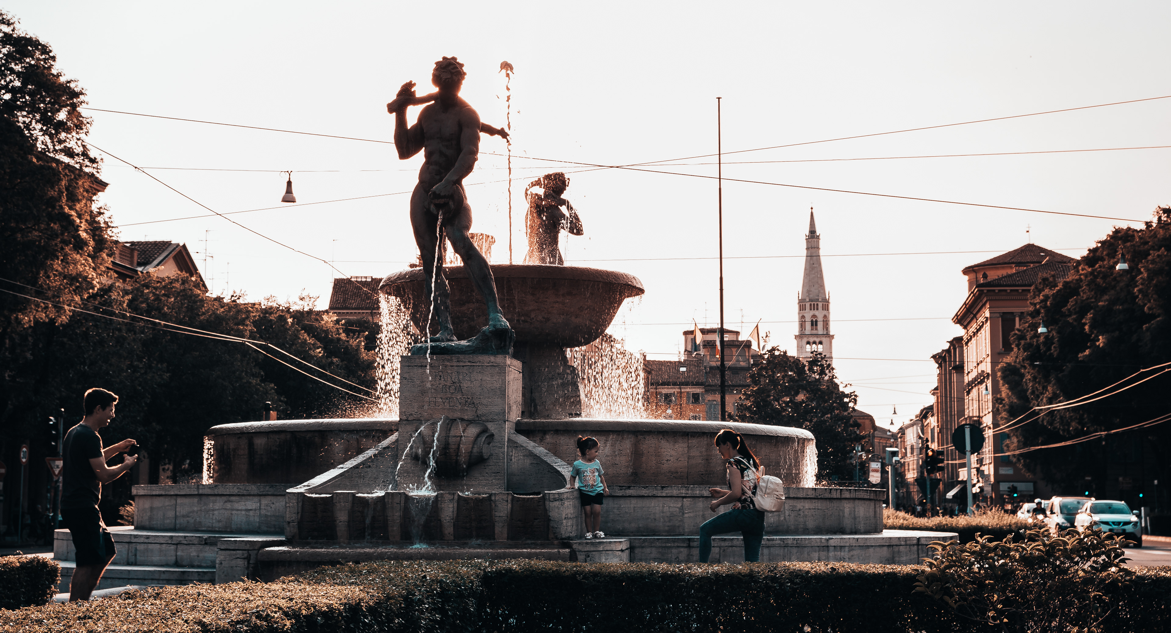 Fuente a Neptuno, Dios del mar